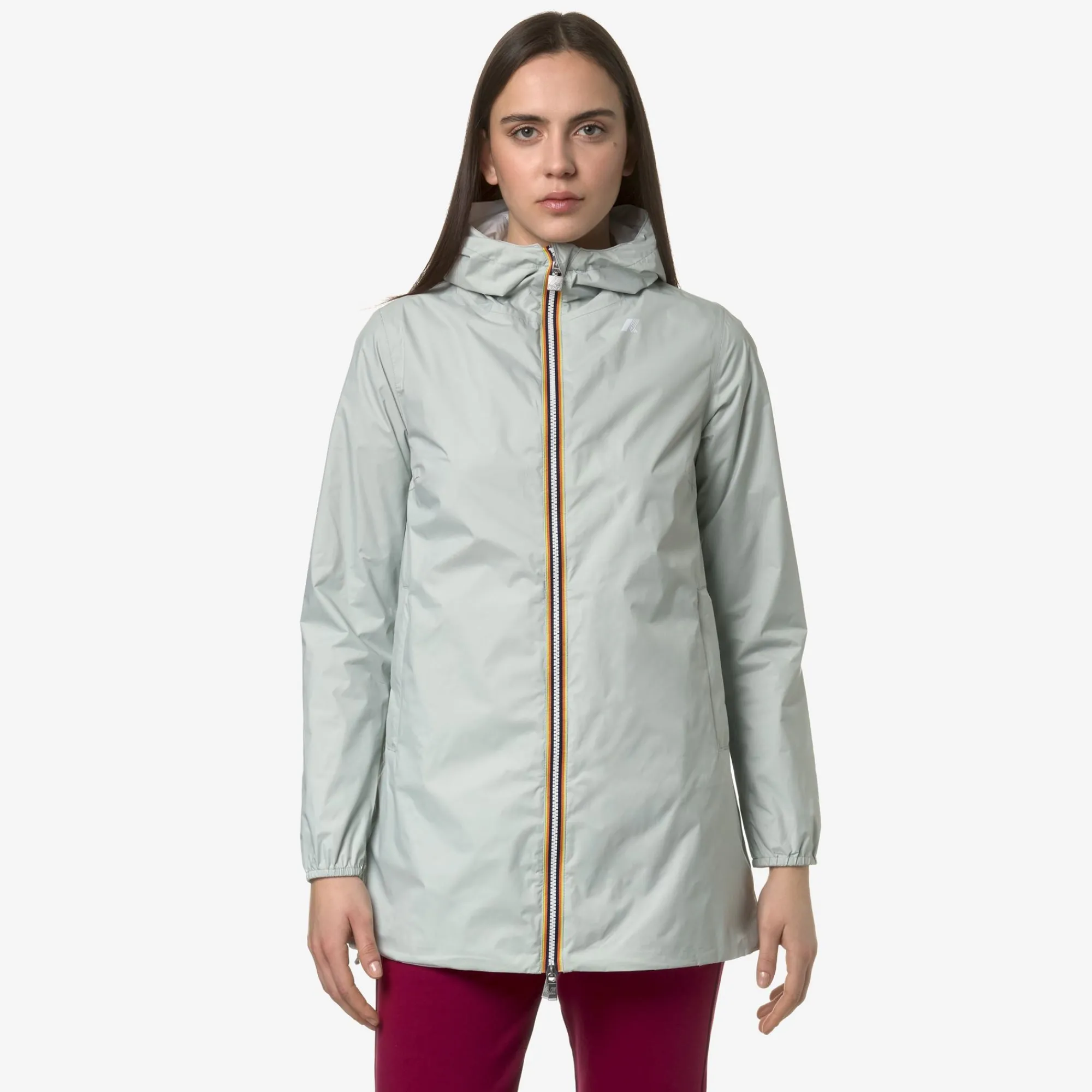 Donna K-Way Piumini E Giacche Lunghe^SOPHIE PLUS.2 REVERSIBLE