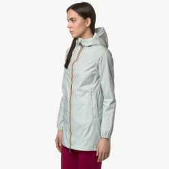 Donna K-Way Piumini E Giacche Lunghe^SOPHIE PLUS.2 REVERSIBLE