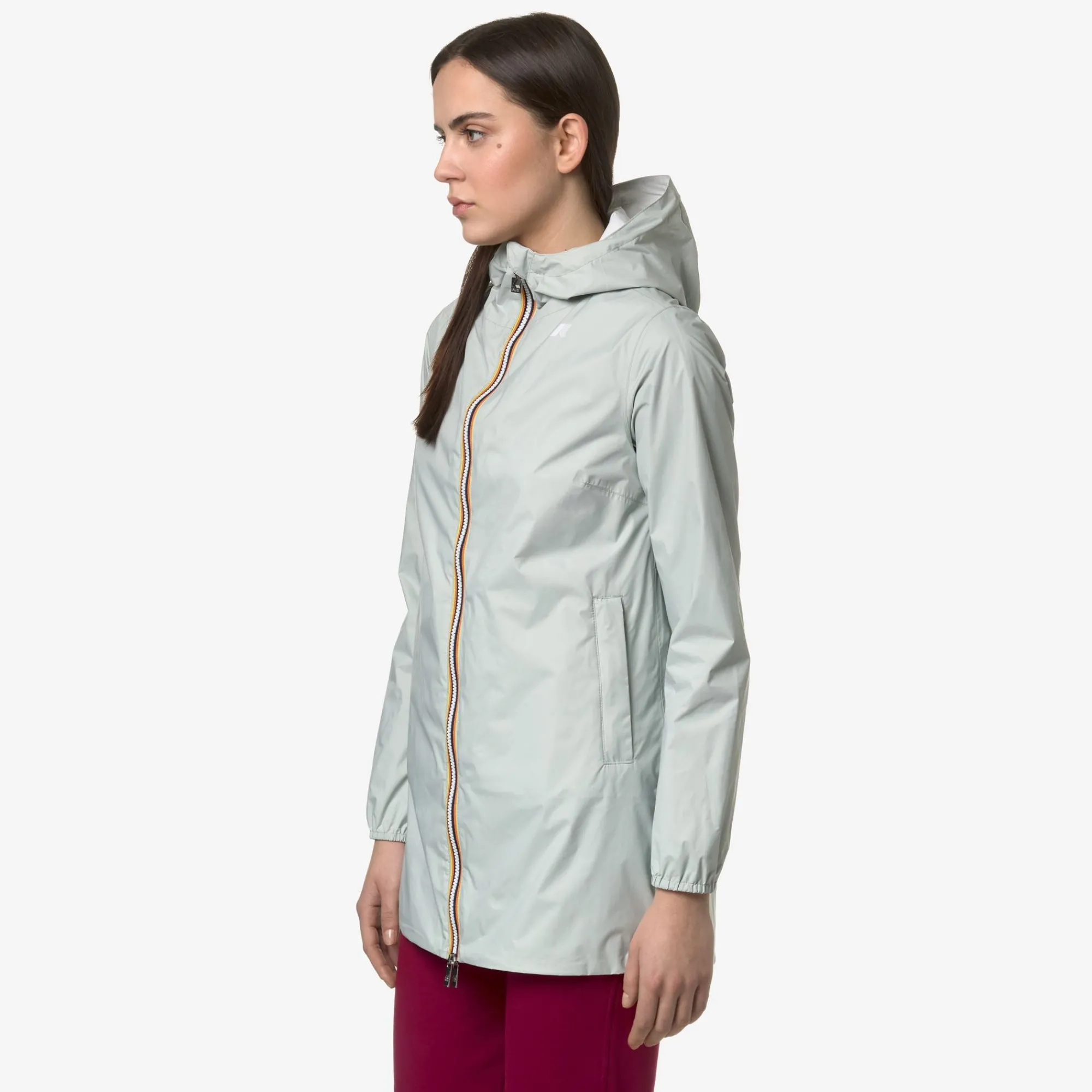 Donna K-Way Piumini E Giacche Lunghe^SOPHIE PLUS.2 REVERSIBLE