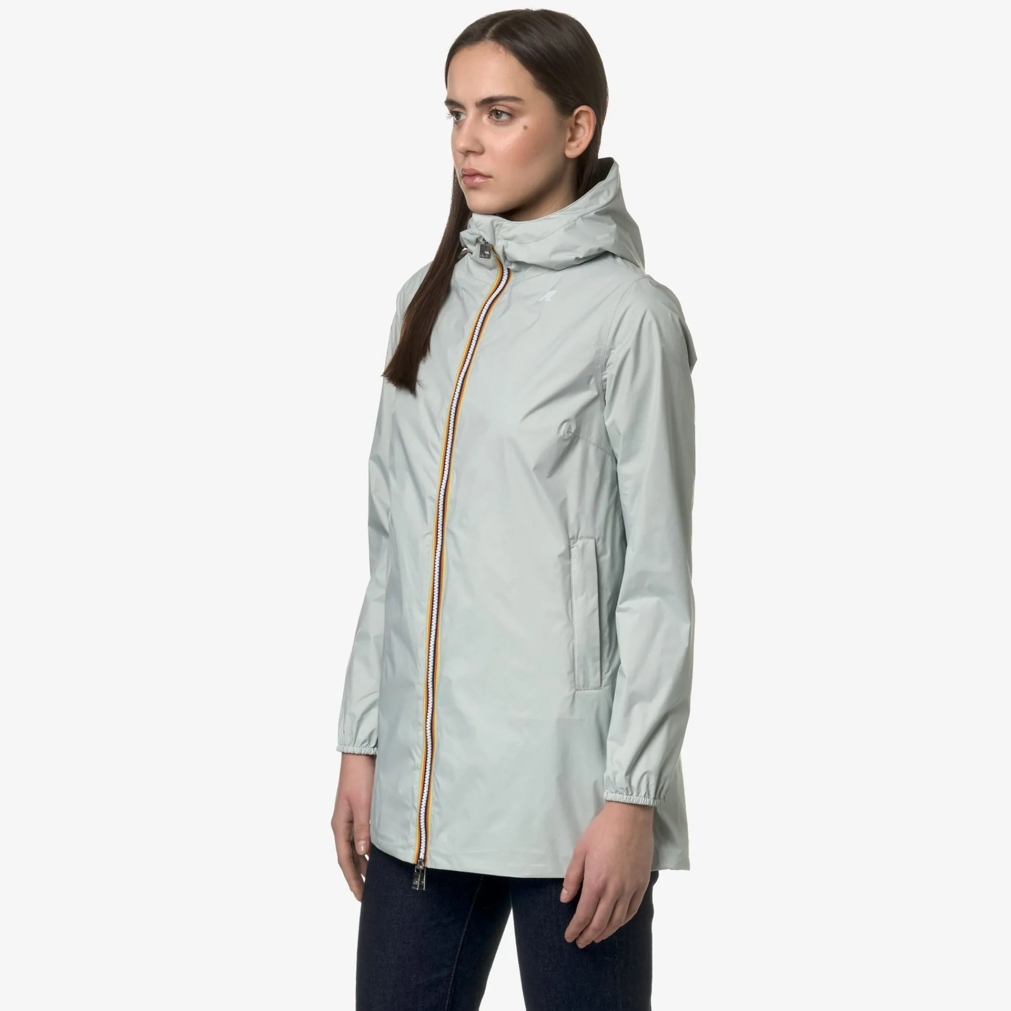 Donna K-Way Piumini E Giacche Lunghe^SOPHIE PLUS.2 REVERSIBLE