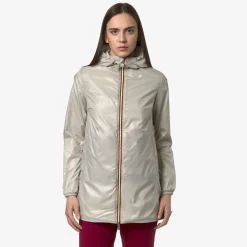Donna K-Way Piumini E Giacche Lunghe^SOPHIE PLUS.2 REVERSIBLE