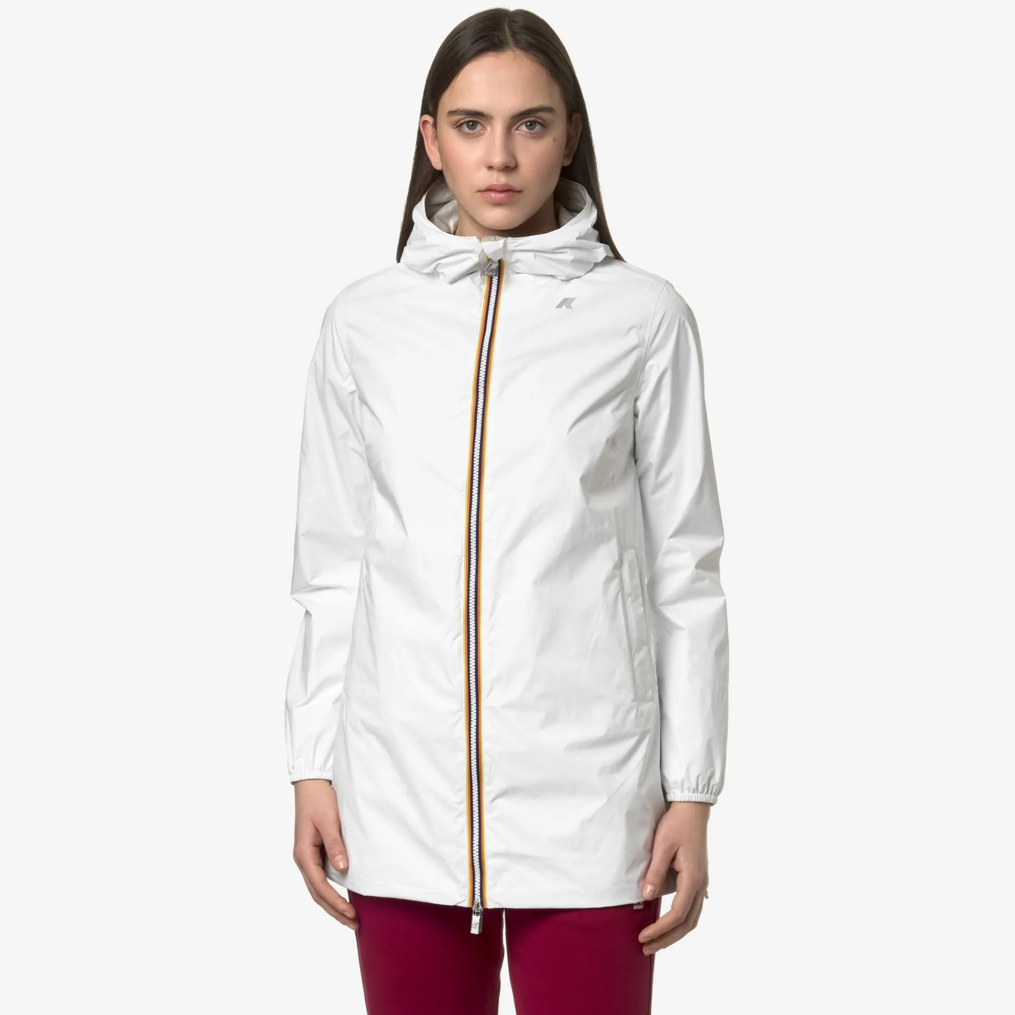 Donna K-Way Piumini E Giacche Lunghe^SOPHIE PLUS.2 REVERSIBLE
