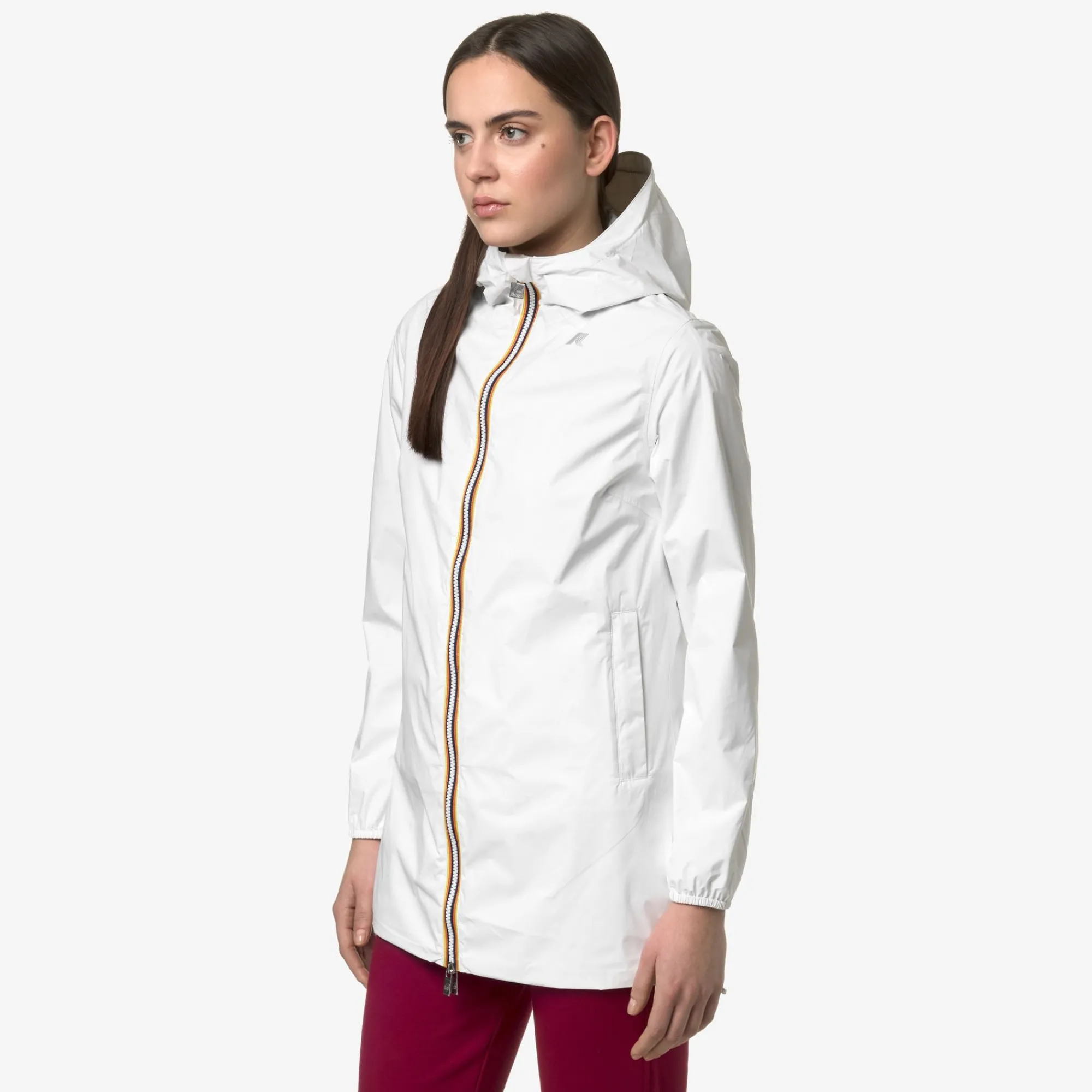 Donna K-Way Piumini E Giacche Lunghe^SOPHIE PLUS.2 REVERSIBLE