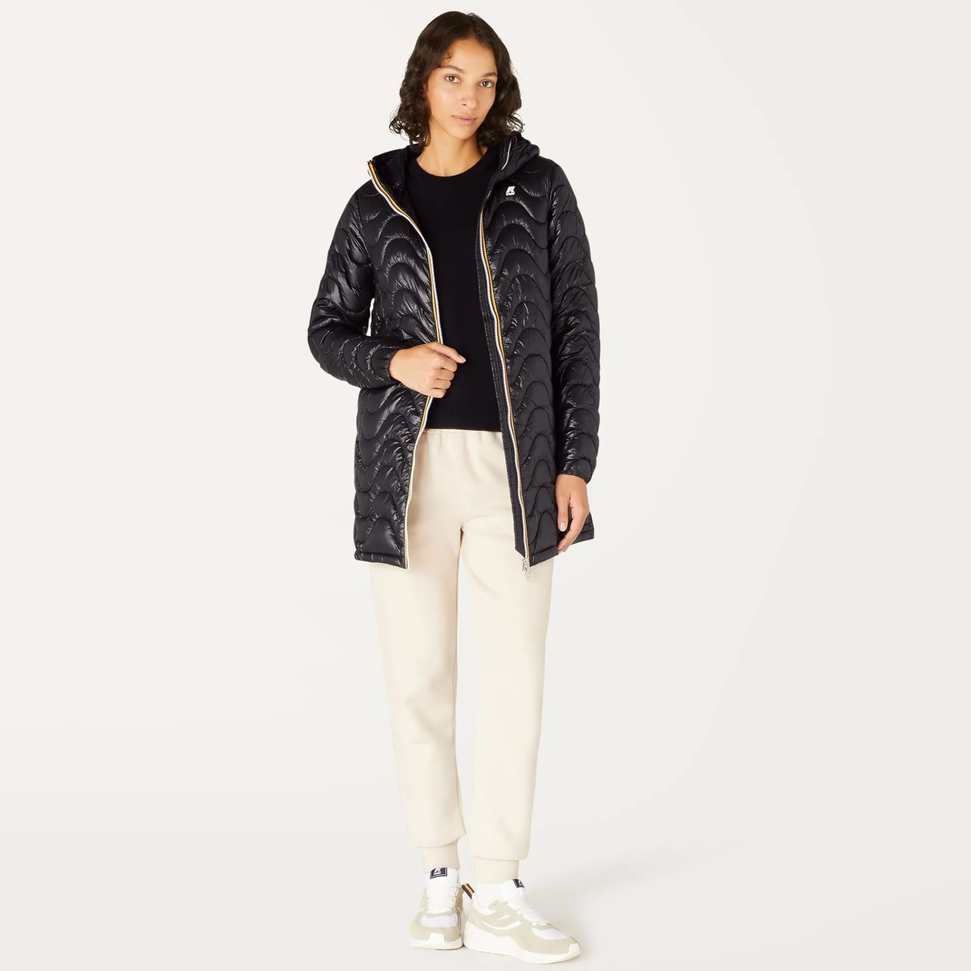 Donna K-Way Piumini E Giacche Lunghe^SOPHIE QUILTED WARM