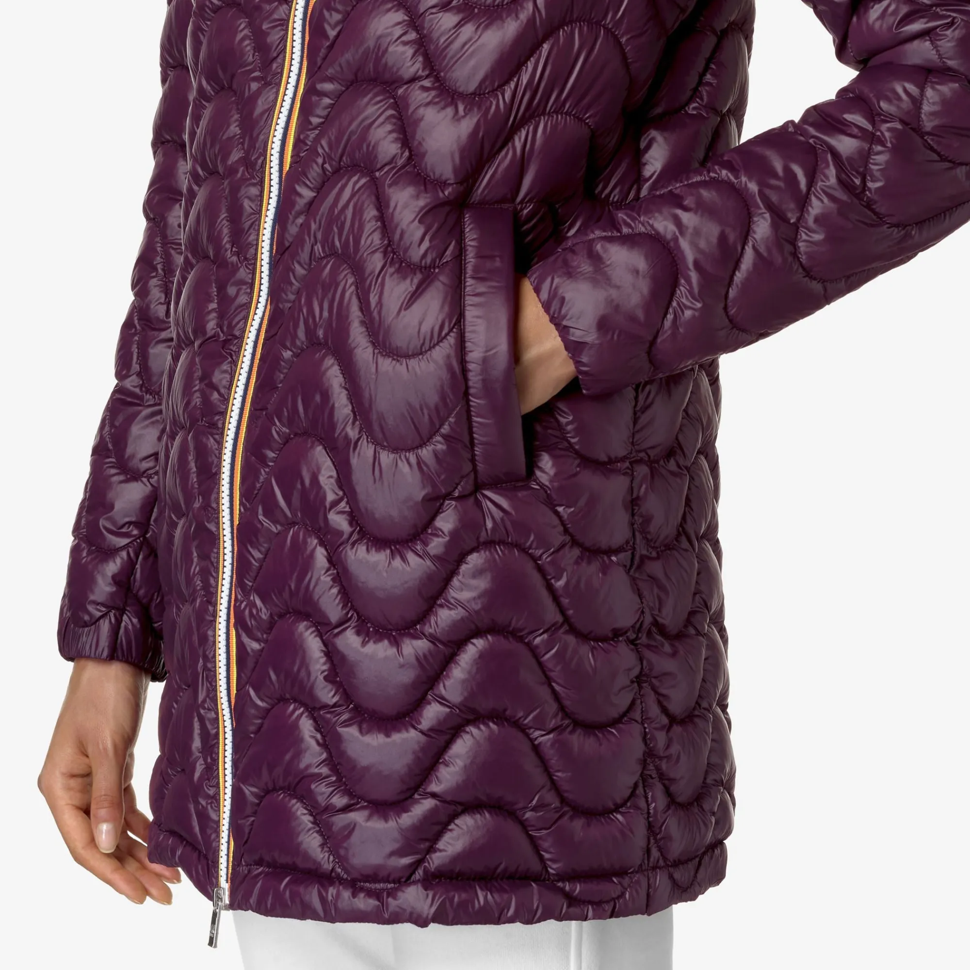 Donna K-Way Piumini E Giacche Lunghe^SOPHIE QUILTED WARM