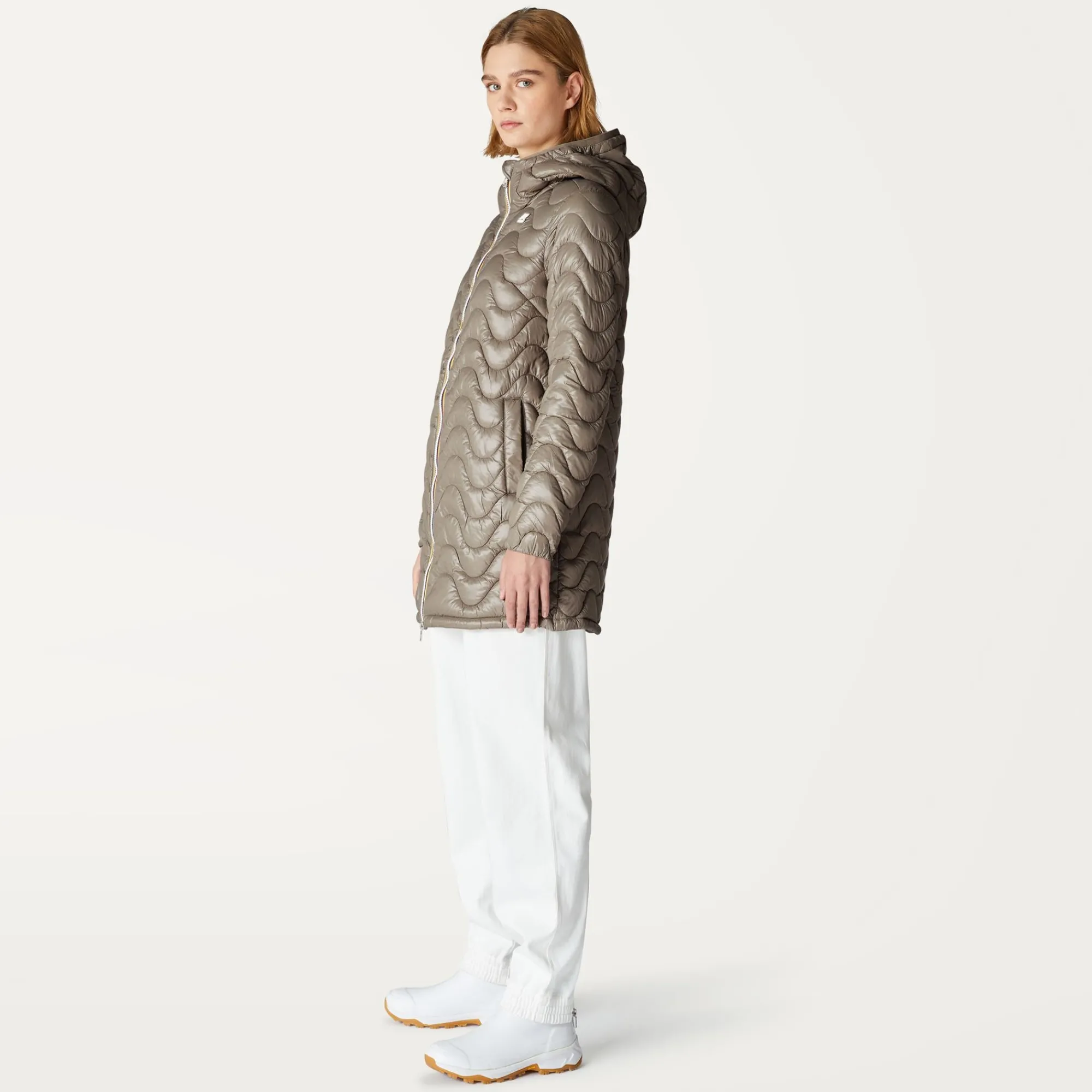 Donna K-Way Piumini E Giacche Lunghe^SOPHIE QUILTED WARM