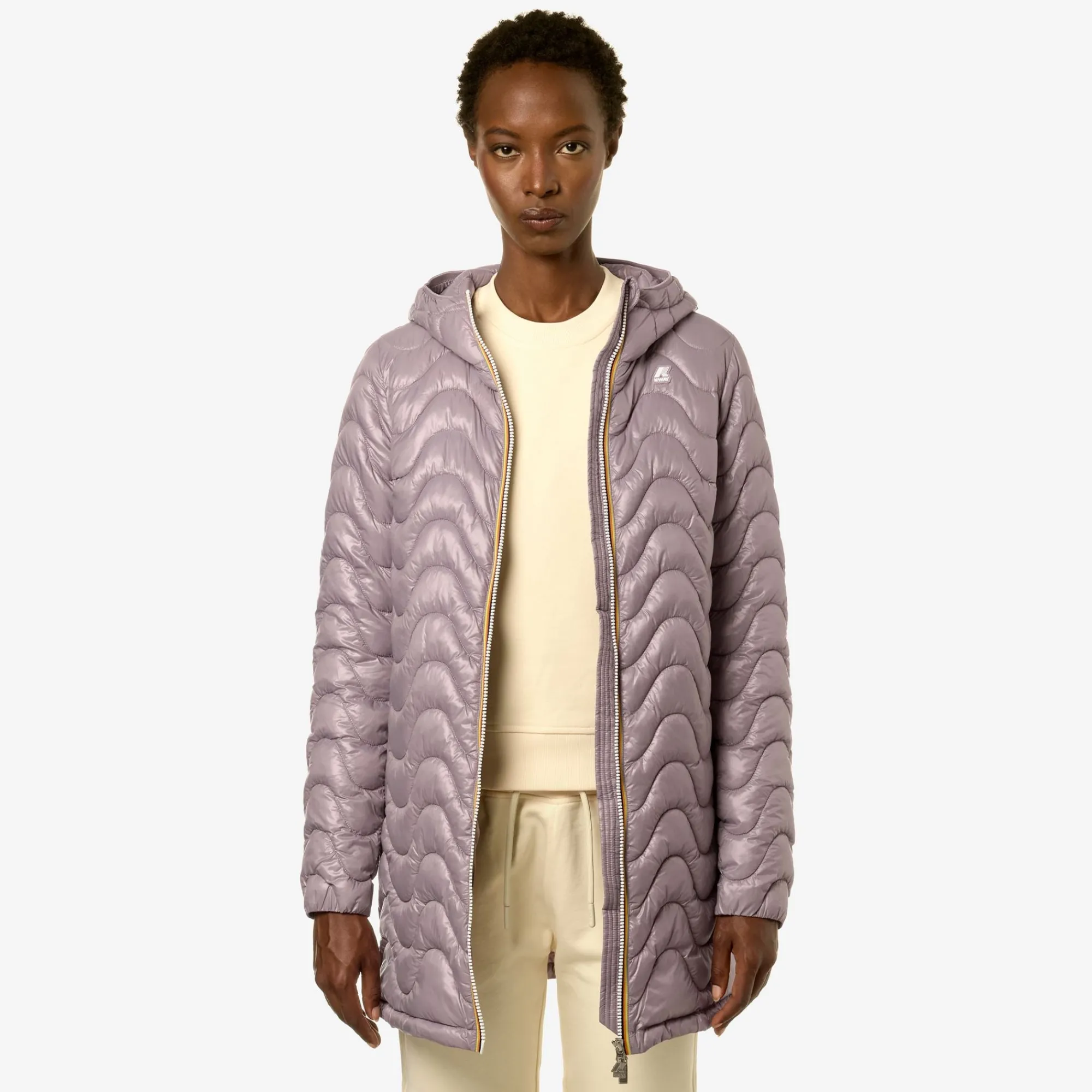 Donna K-Way Piumini E Giacche Lunghe^SOPHIE QUILTED WARM