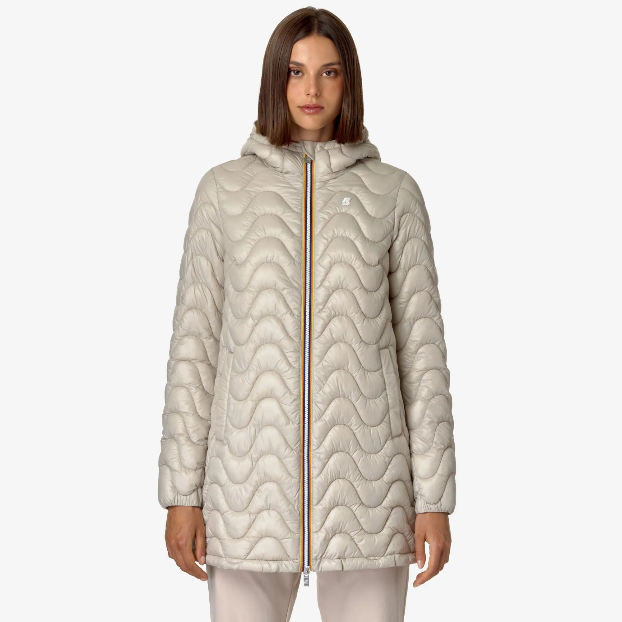 Donna K-Way Piumini E Giacche Lunghe^SOPHIE QUILTED WARM
