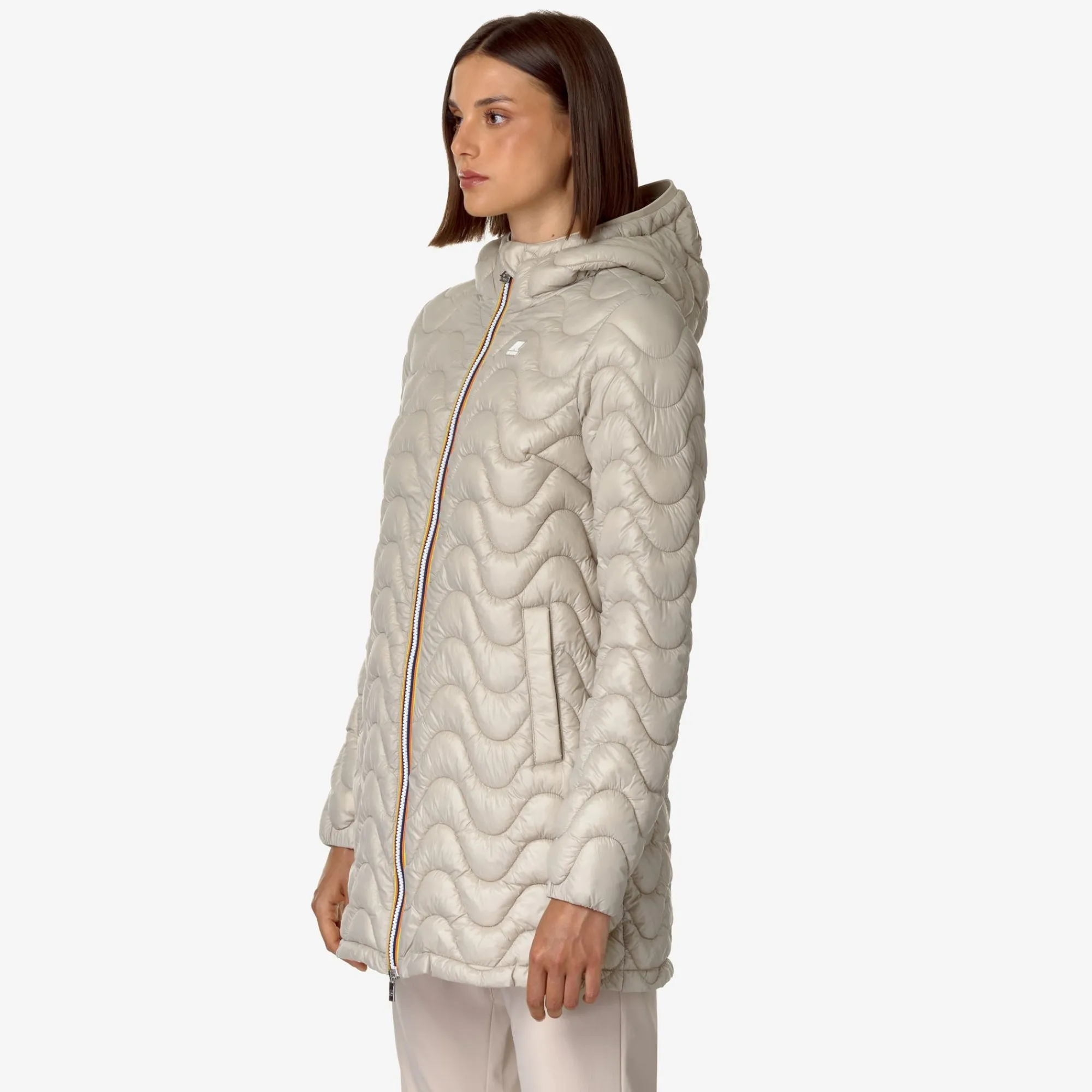 Donna K-Way Piumini E Giacche Lunghe^SOPHIE QUILTED WARM