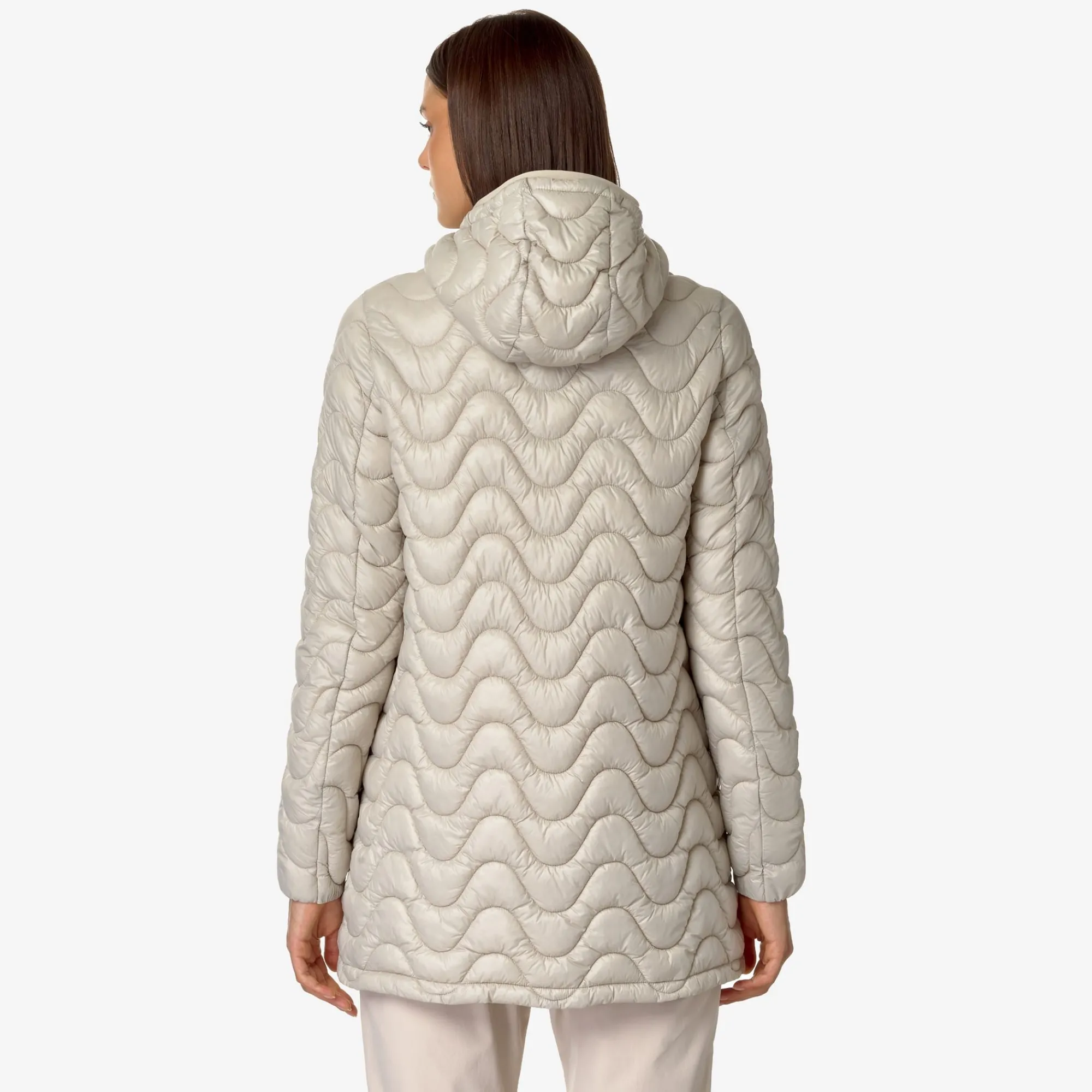 Donna K-Way Piumini E Giacche Lunghe^SOPHIE QUILTED WARM