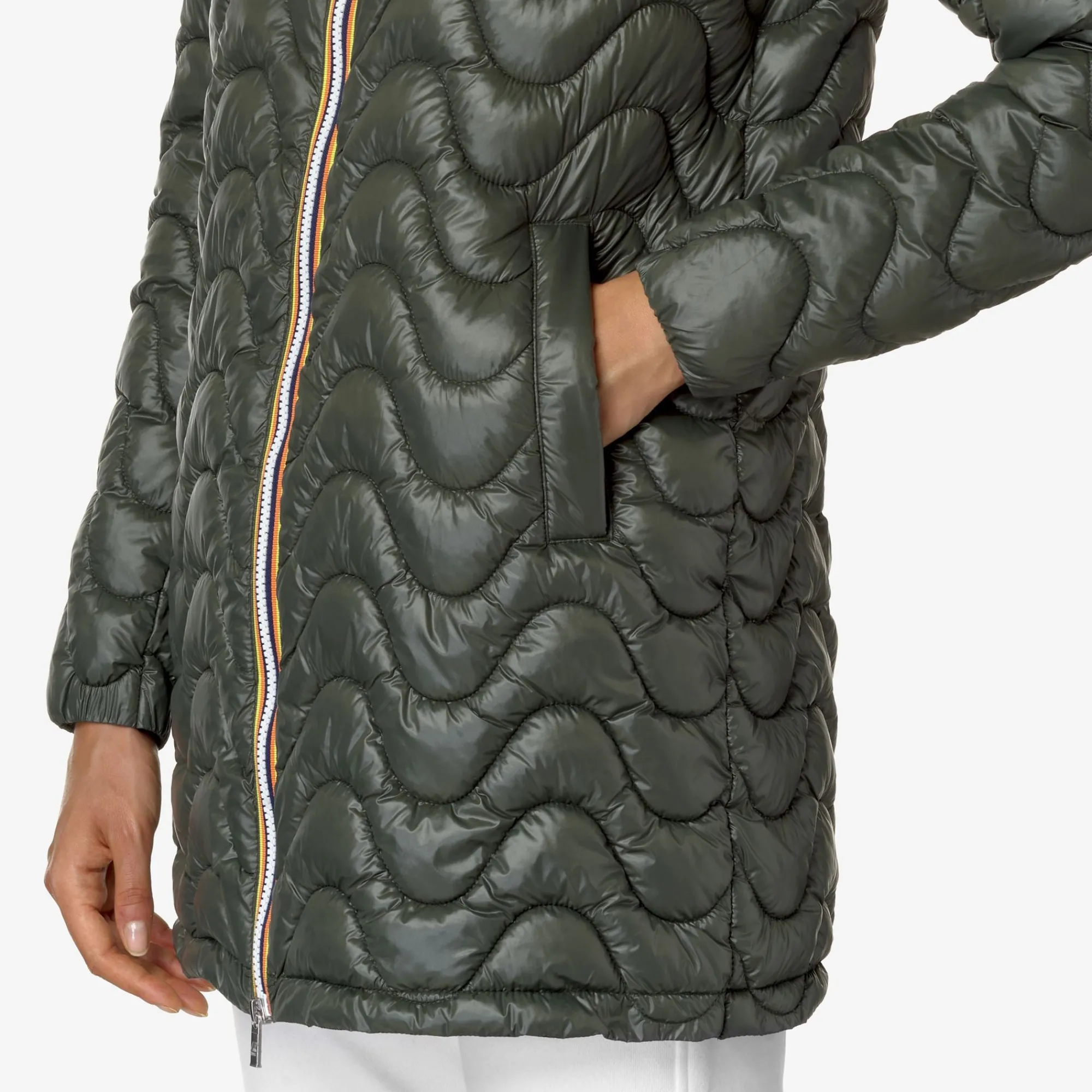 Donna K-Way Piumini E Giacche Lunghe^SOPHIE QUILTED WARM