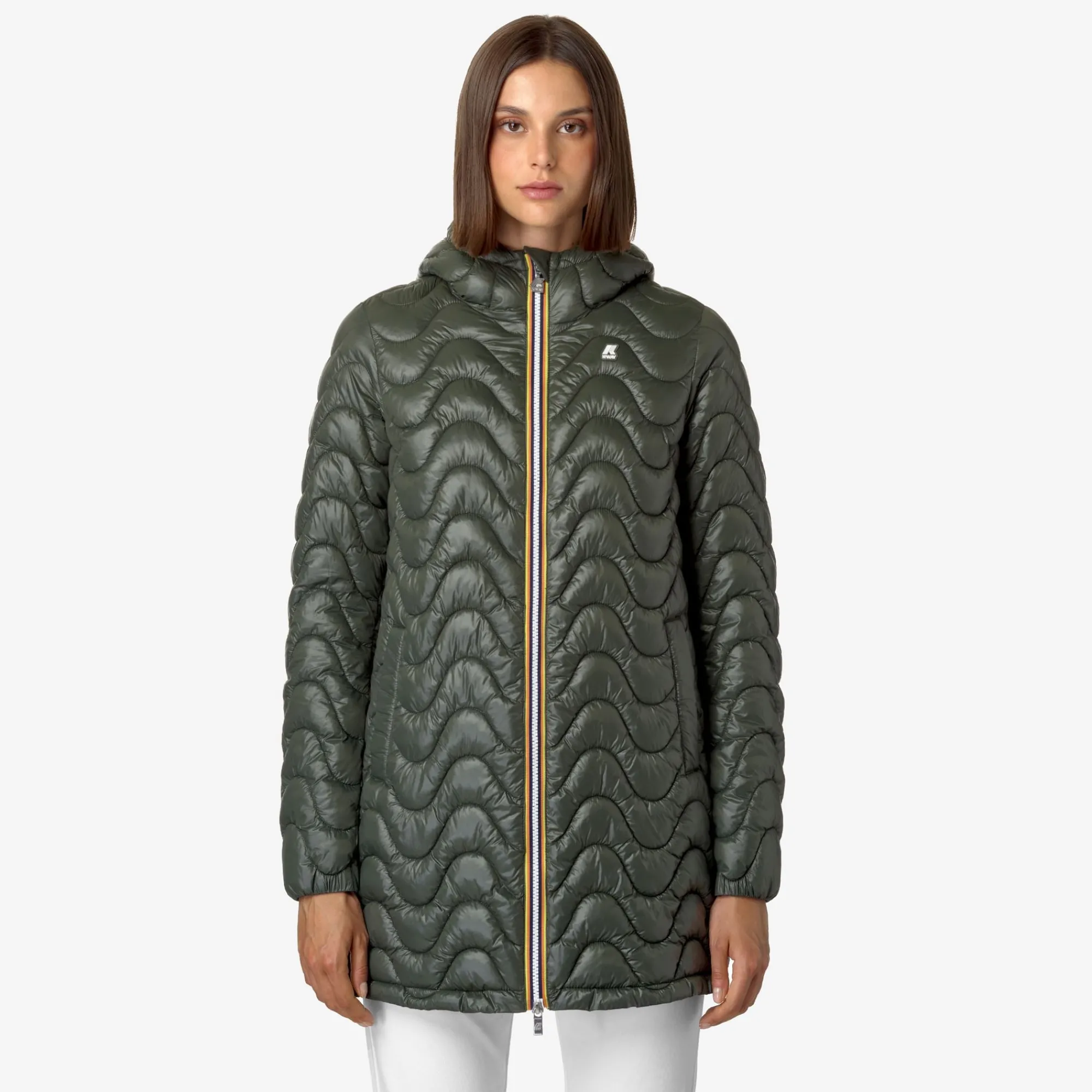 Donna K-Way Piumini E Giacche Lunghe^SOPHIE QUILTED WARM