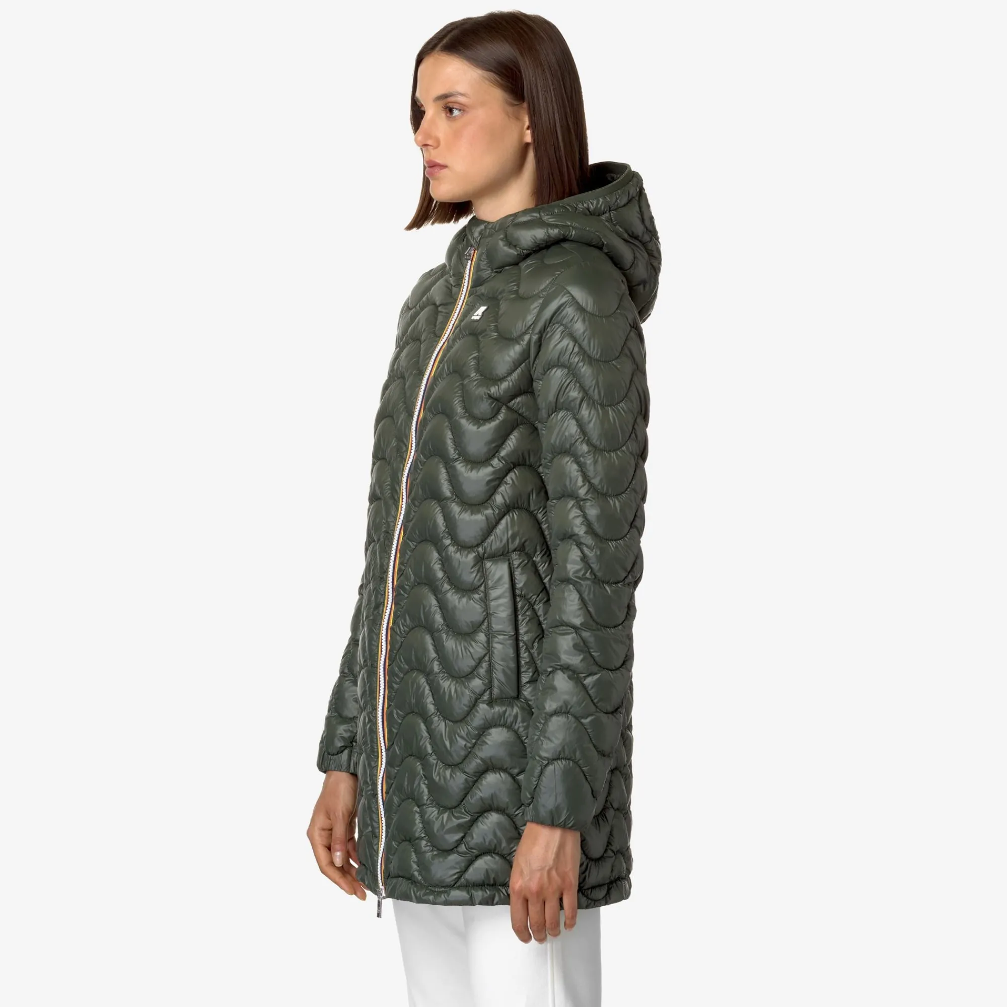 Donna K-Way Piumini E Giacche Lunghe^SOPHIE QUILTED WARM