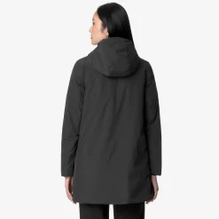 Donna K-Way Piumini E Giacche Lunghe^SOPHIE SOFT TOUCH MARMOTTA