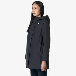 Donna K-Way Piumini E Giacche Lunghe^SOPHIE SOFT TOUCH MARMOTTA