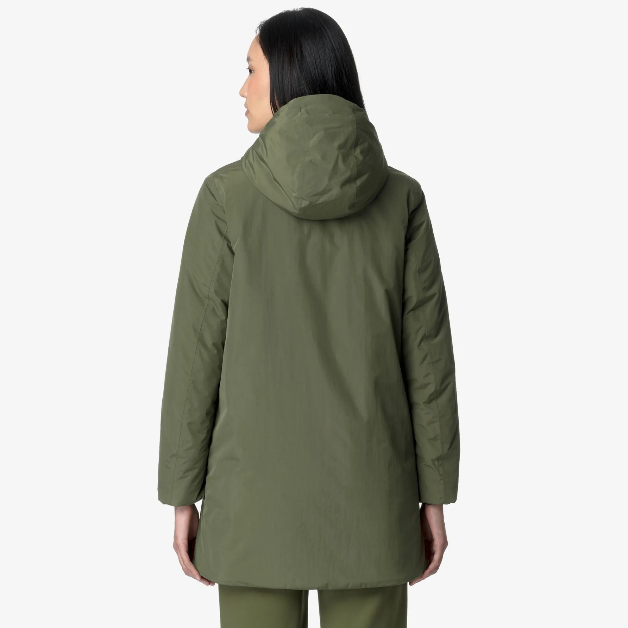 Donna K-Way Piumini E Giacche Lunghe^SOPHIE SOFT TOUCH MARMOTTA