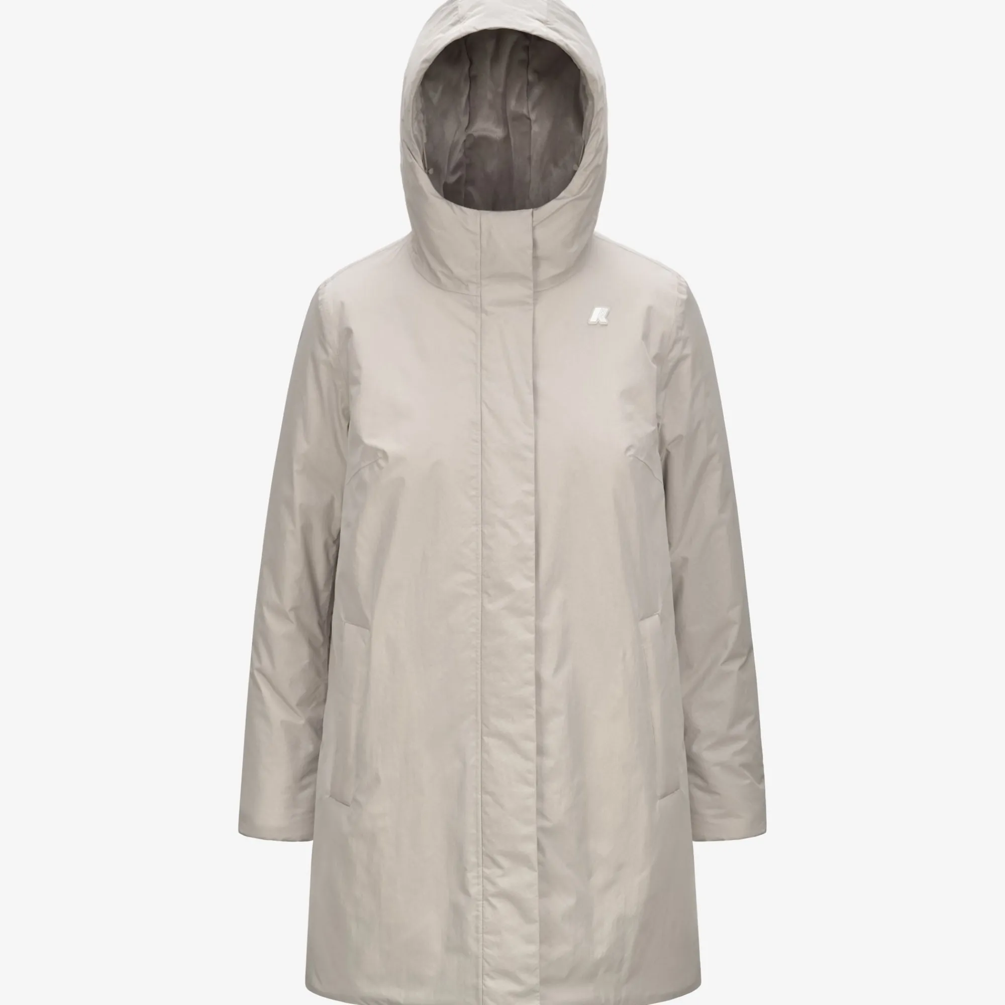 Donna K-Way Piumini E Giacche Lunghe^SOPHIE SOFT TOUCH MARMOTTA