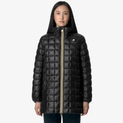Donna K-Way Piumini E Giacche Lunghe^SOPHIE ST THERMO REVERSIBLE