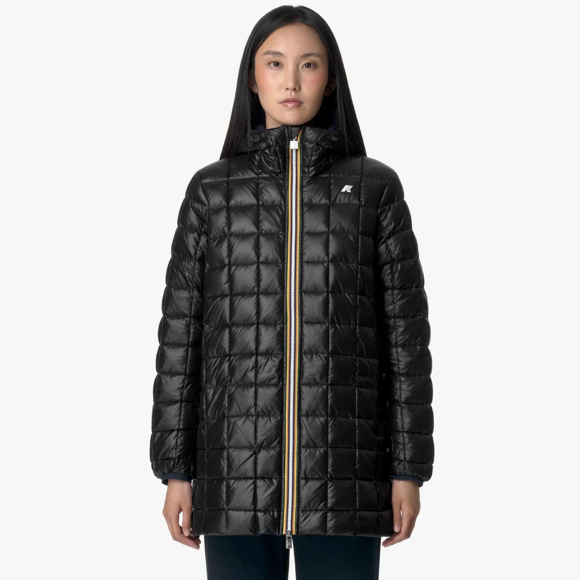Donna K-Way Piumini E Giacche Lunghe^SOPHIE ST THERMO REVERSIBLE