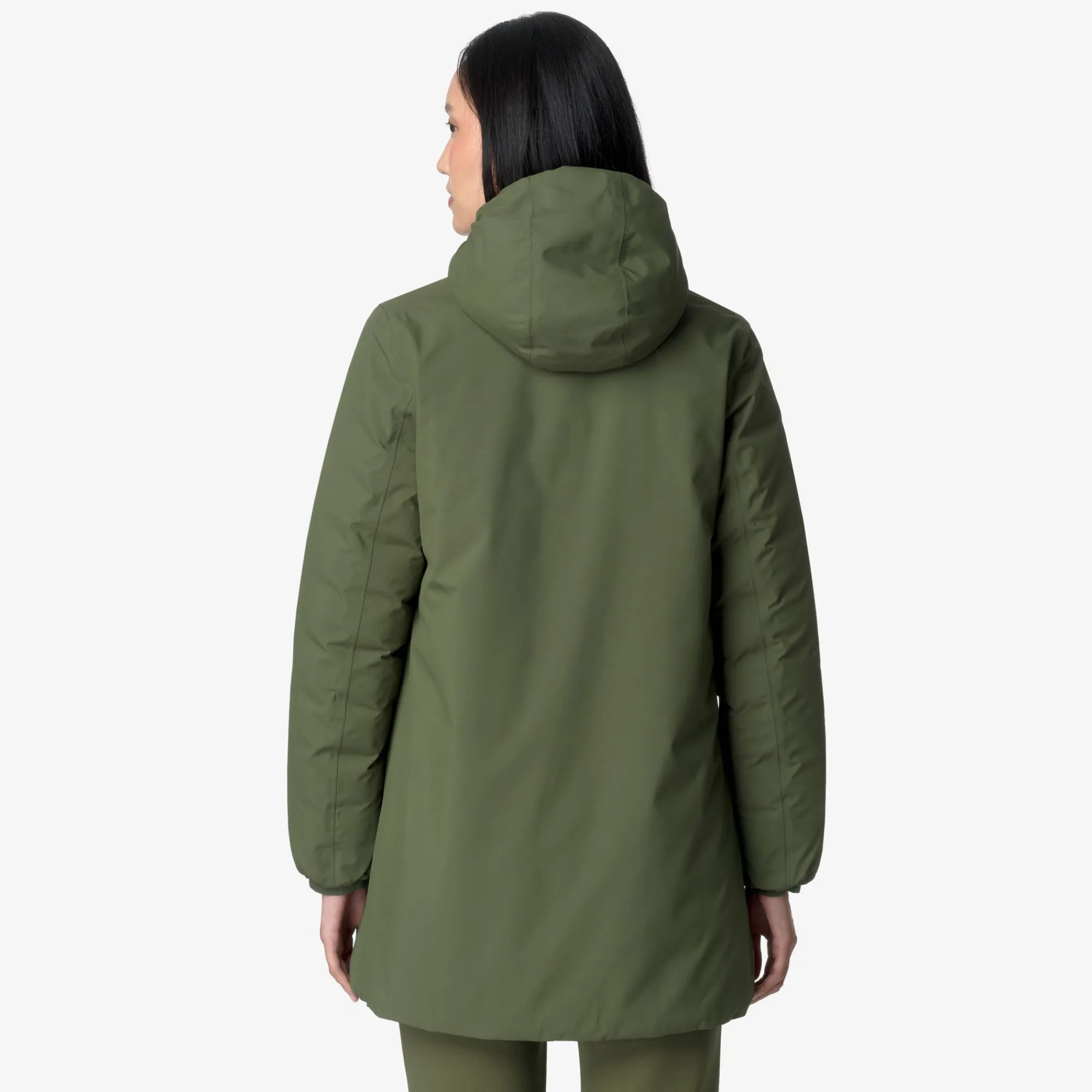 Donna K-Way Piumini E Giacche Lunghe^SOPHIE ST THERMO REVERSIBLE