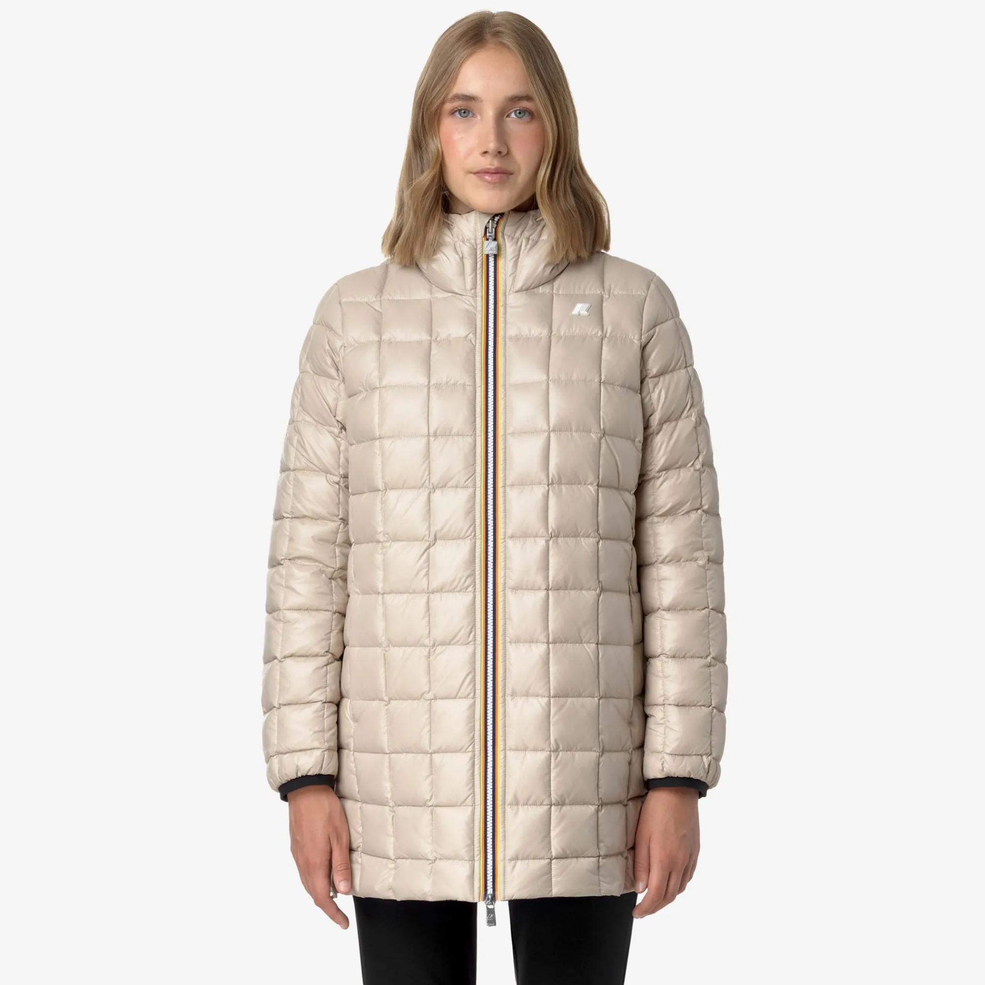 Donna K-Way Piumini E Giacche Lunghe^SOPHIE ST THERMO REVERSIBLE