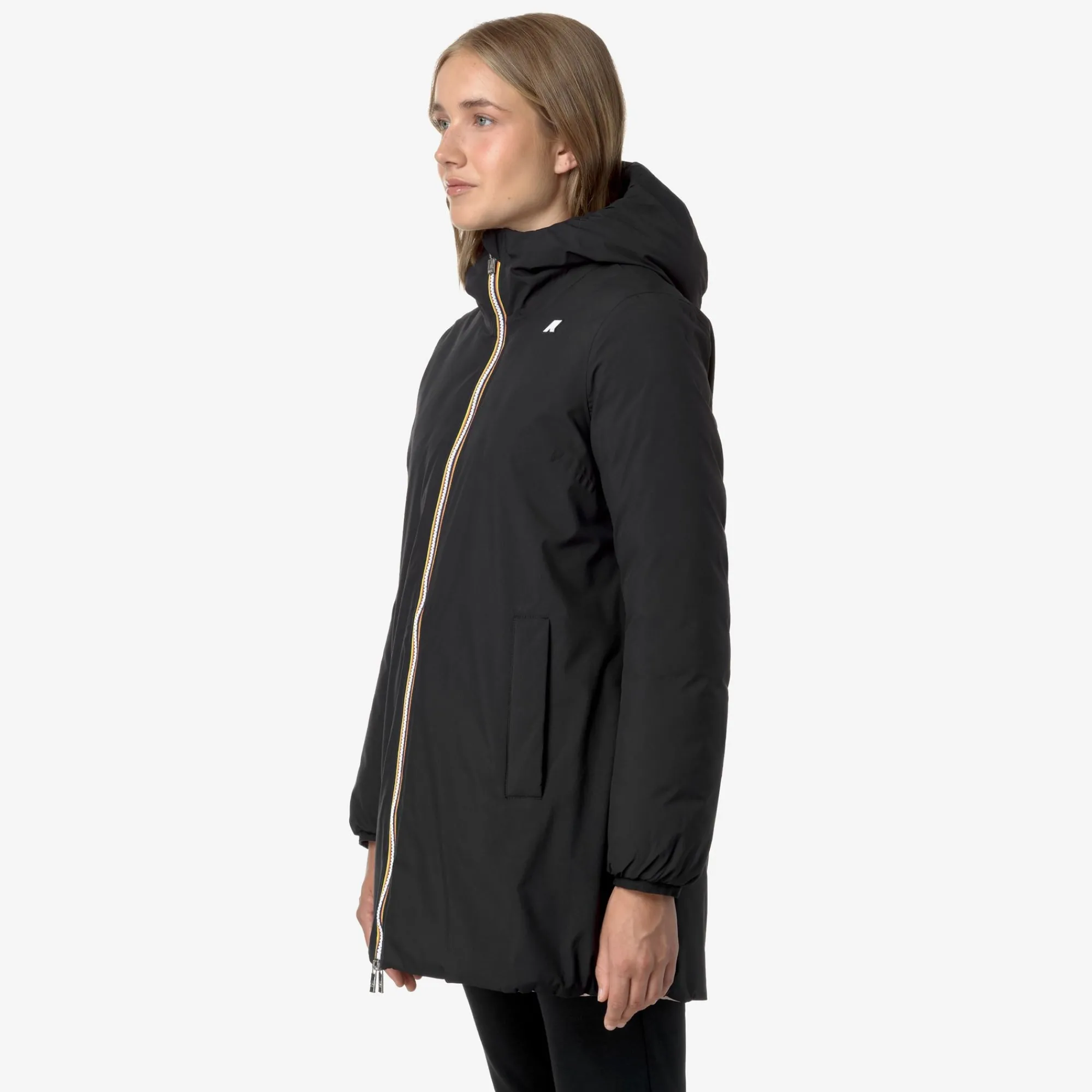 Donna K-Way Piumini E Giacche Lunghe^SOPHIE ST THERMO REVERSIBLE