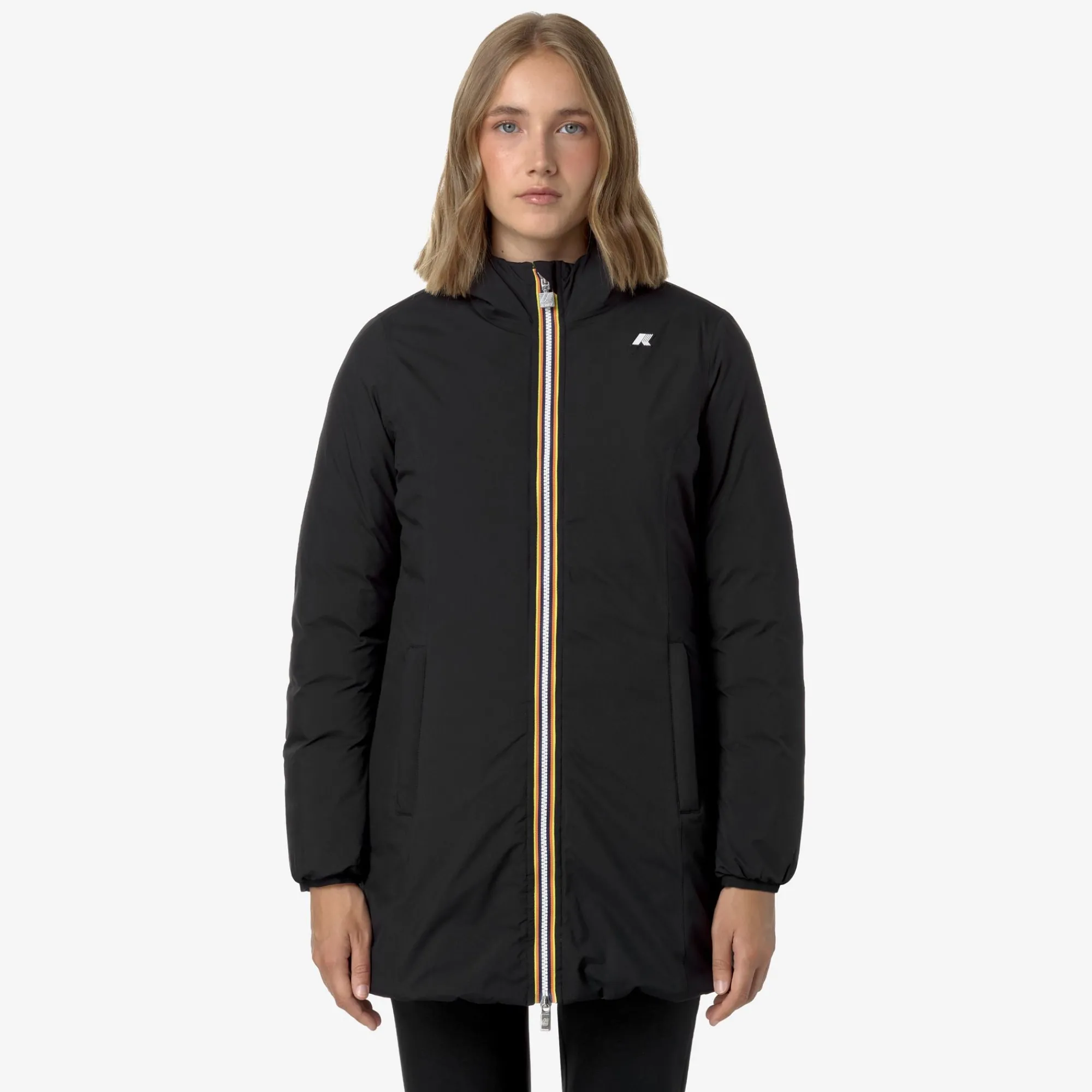 Donna K-Way Piumini E Giacche Lunghe^SOPHIE ST THERMO REVERSIBLE