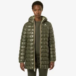 Donna K-Way Piumini E Giacche Lunghe^SOPHIE ST THERMO REVERSIBLE