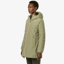 Donna K-Way Piumini E Giacche Lunghe^SOPHIE ST THERMO REVERSIBLE