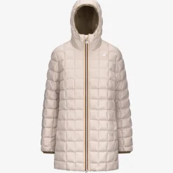 Donna K-Way Piumini E Giacche Lunghe^SOPHIE ST THERMO REVERSIBLE