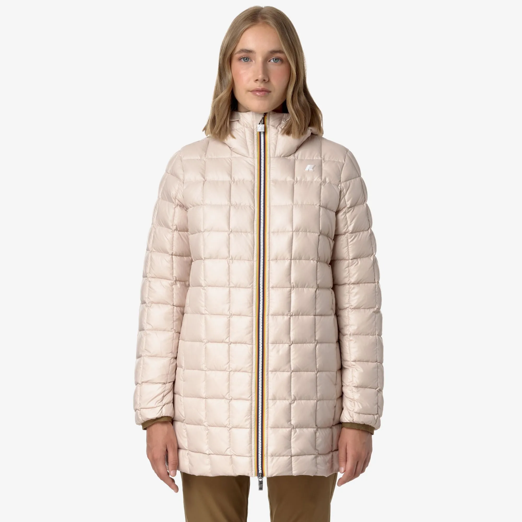 Donna K-Way Piumini E Giacche Lunghe^SOPHIE ST THERMO REVERSIBLE