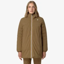 Donna K-Way Piumini E Giacche Lunghe^SOPHIE ST THERMO REVERSIBLE