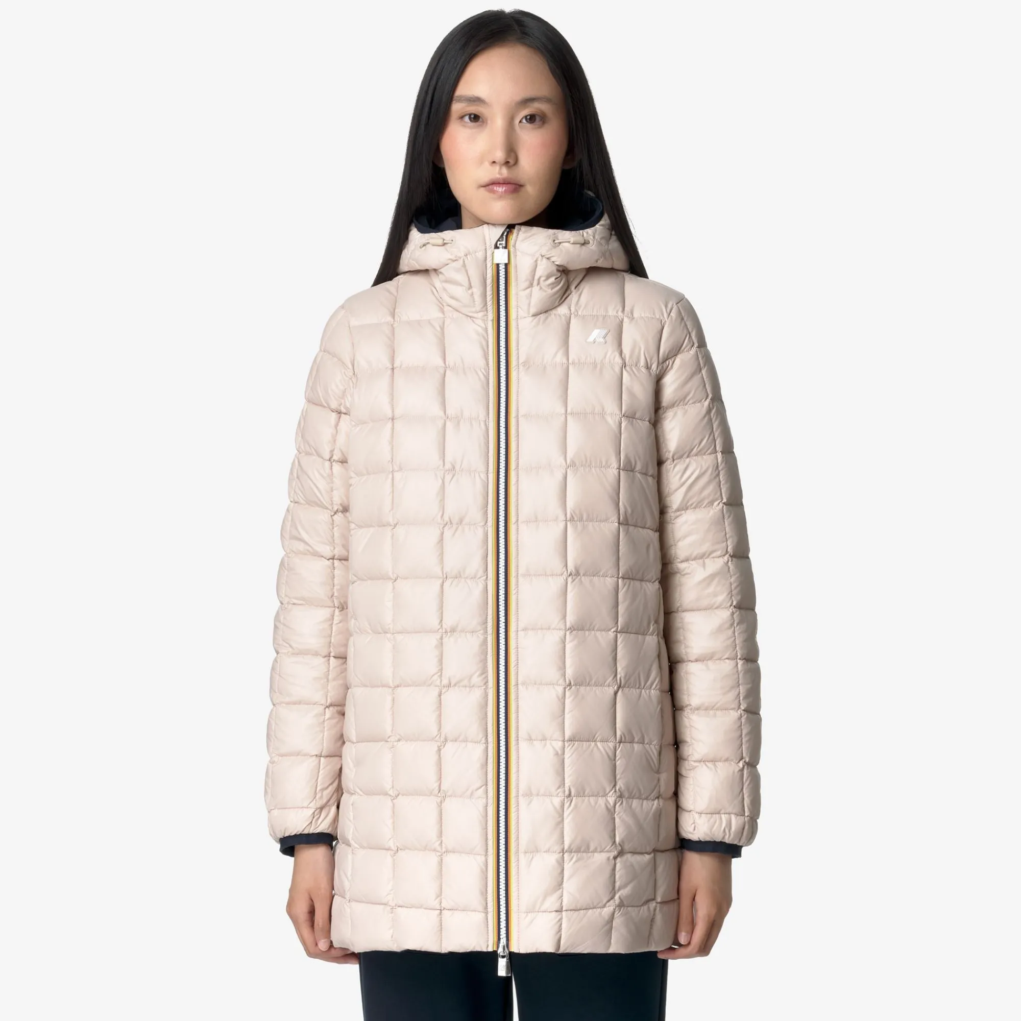 Donna K-Way Piumini E Giacche Lunghe^SOPHIE ST THERMO REVERSIBLE