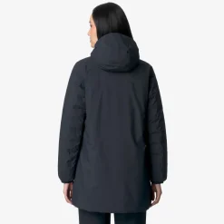 Donna K-Way Piumini E Giacche Lunghe^SOPHIE ST THERMO REVERSIBLE