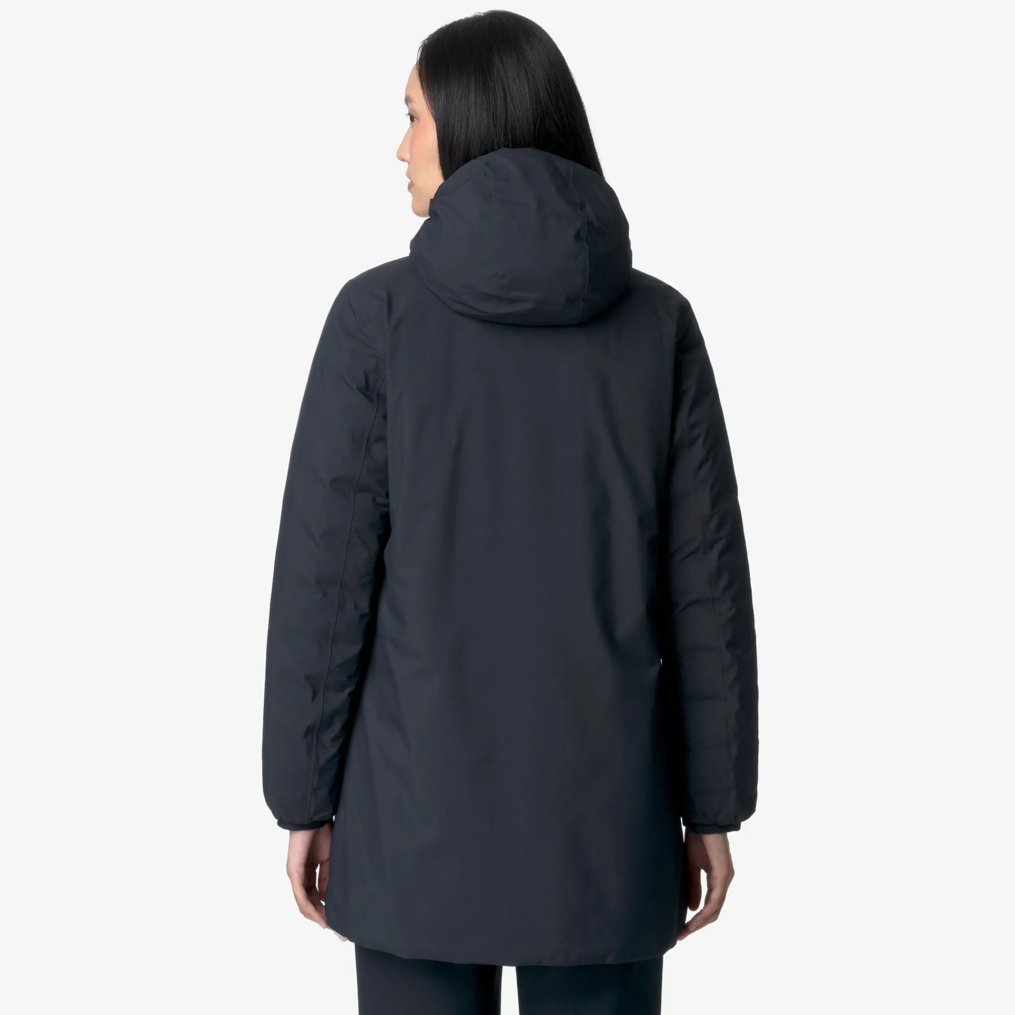 Donna K-Way Piumini E Giacche Lunghe^SOPHIE ST THERMO REVERSIBLE