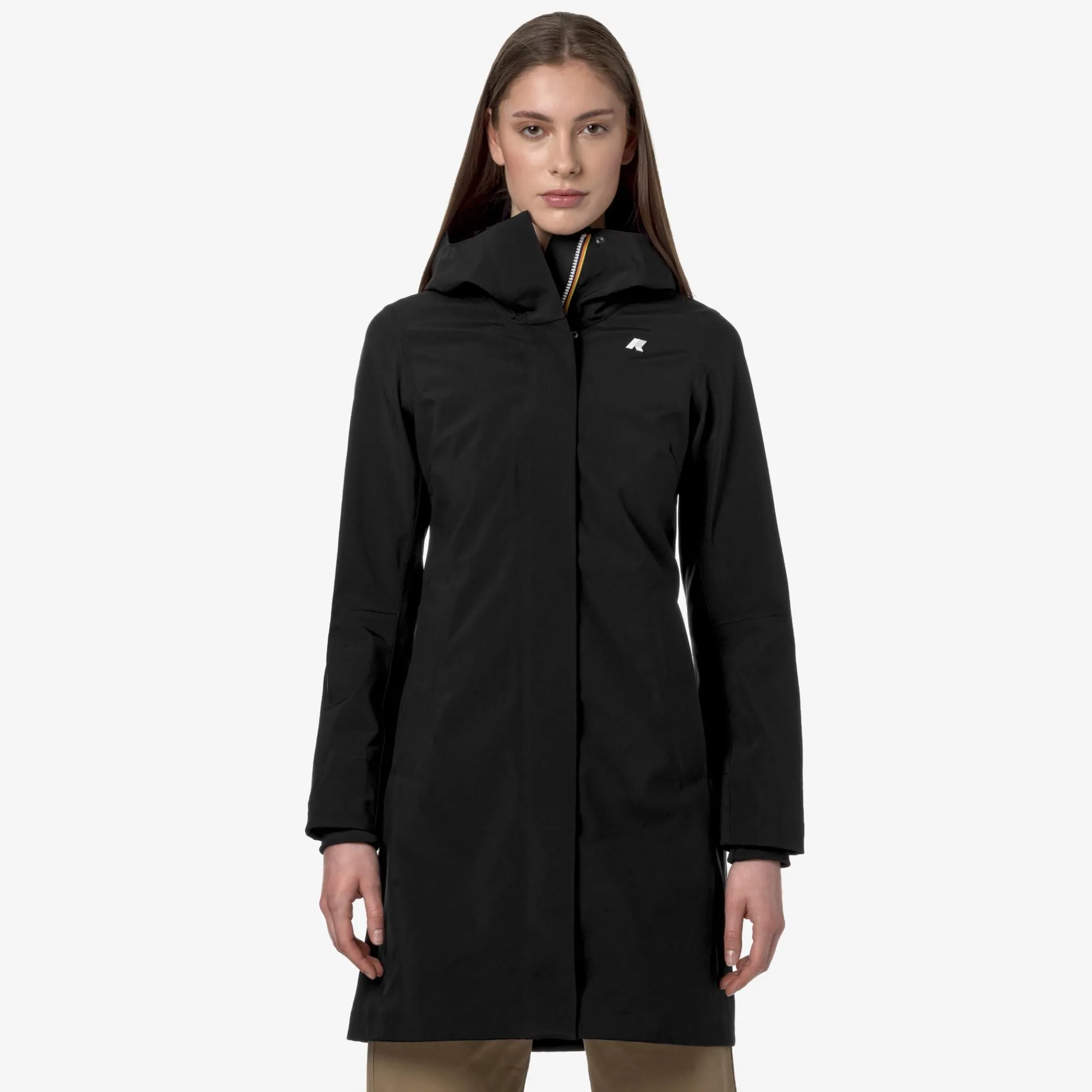 Donna K-Way Piumini E Giacche Lunghe^STEPHY BONDED JERSEY