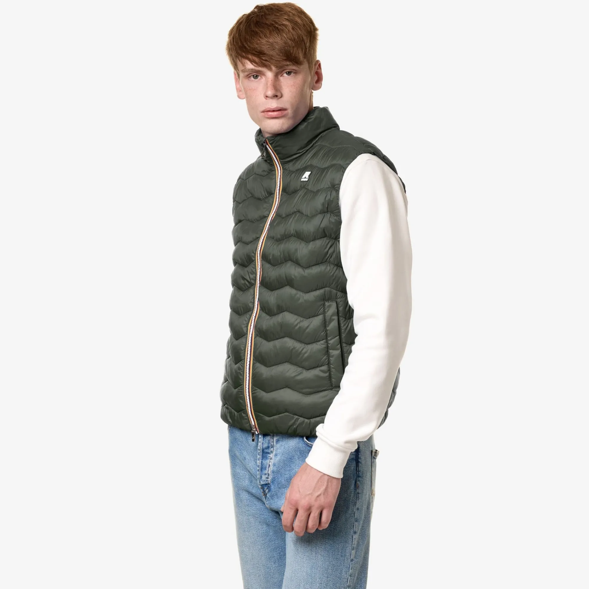 Uomo K-Way Gilet^VALEN QUILTED WARM