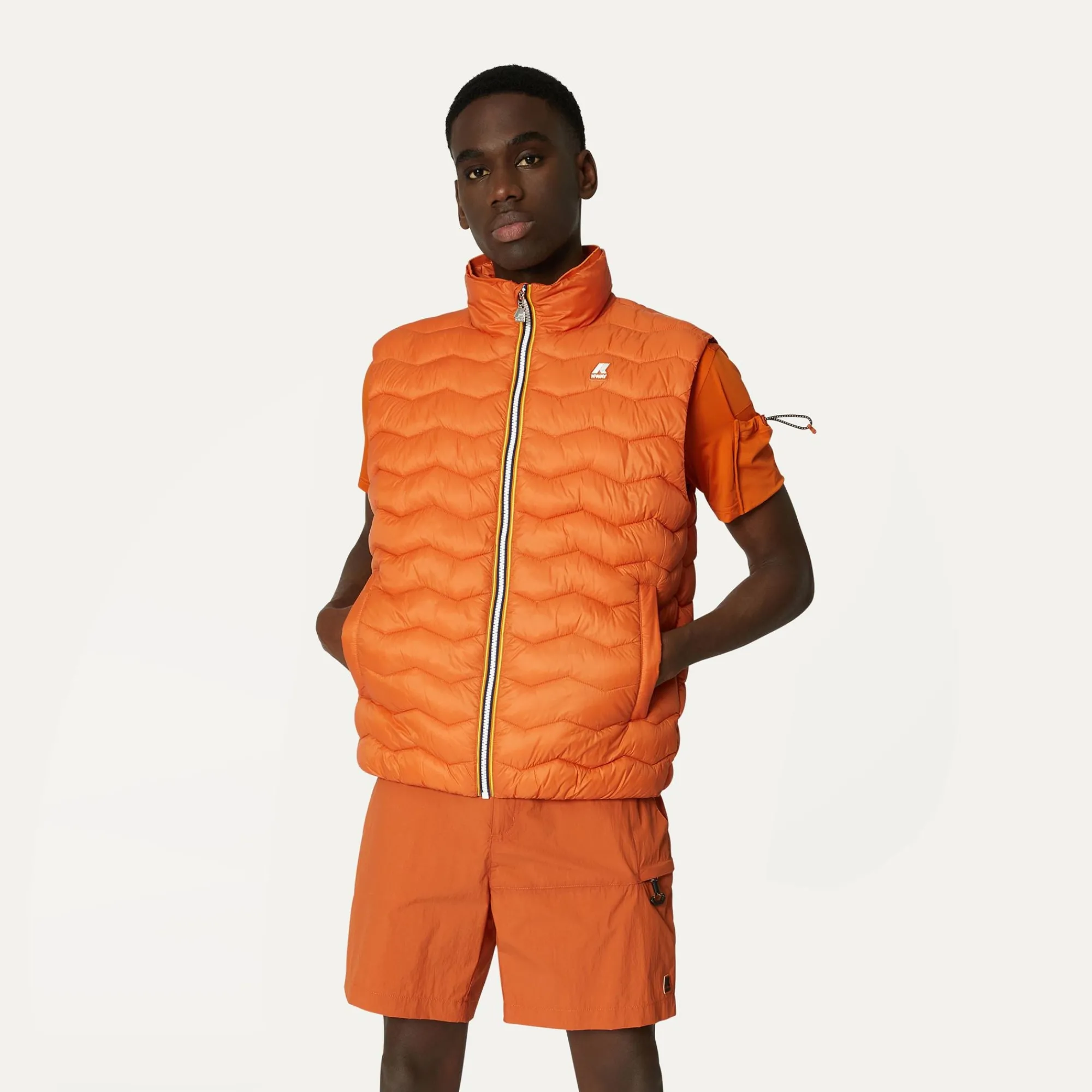 Uomo K-Way Gilet^VALEN QUILTED WARM