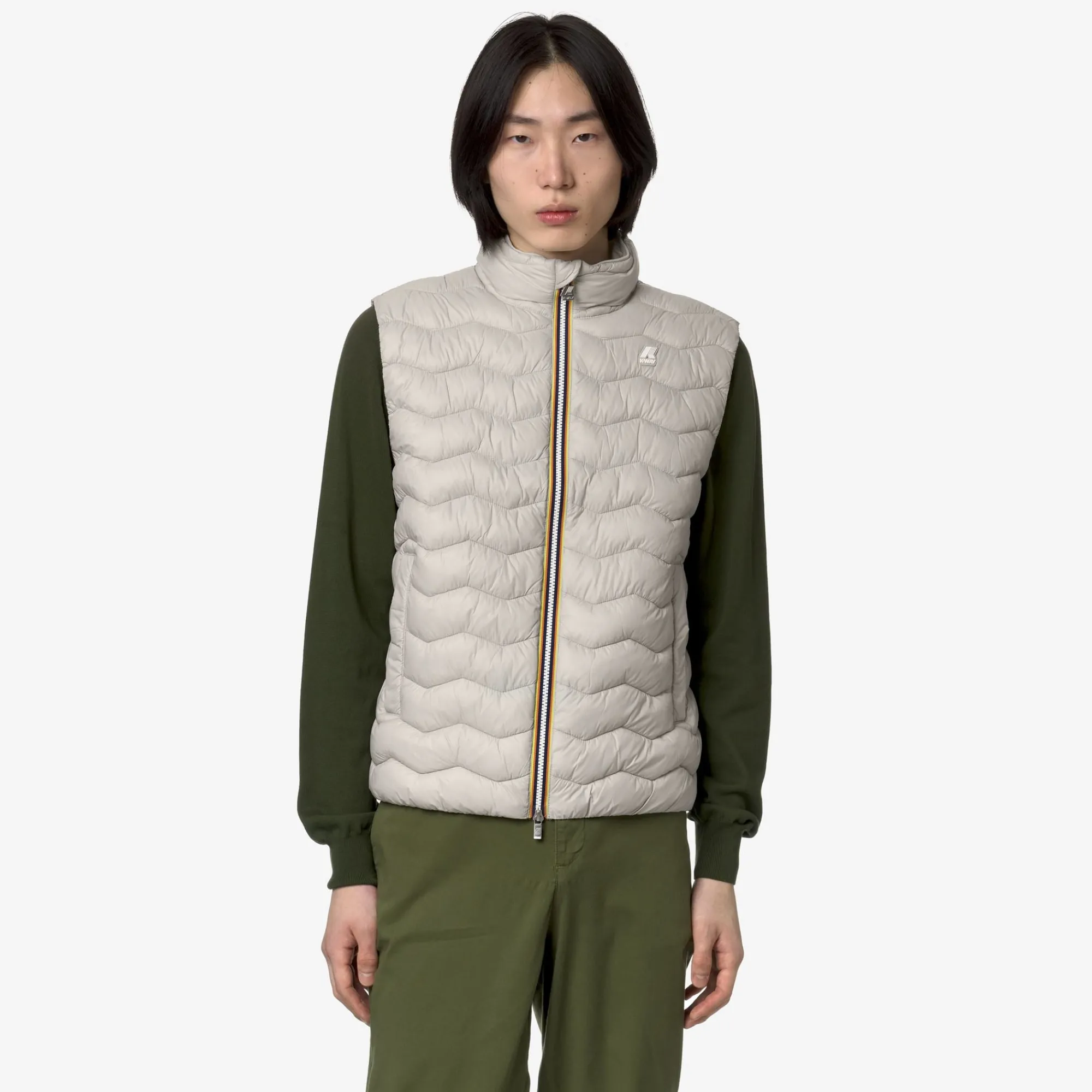 Uomo K-Way Gilet^VALEN QUILTED WARM