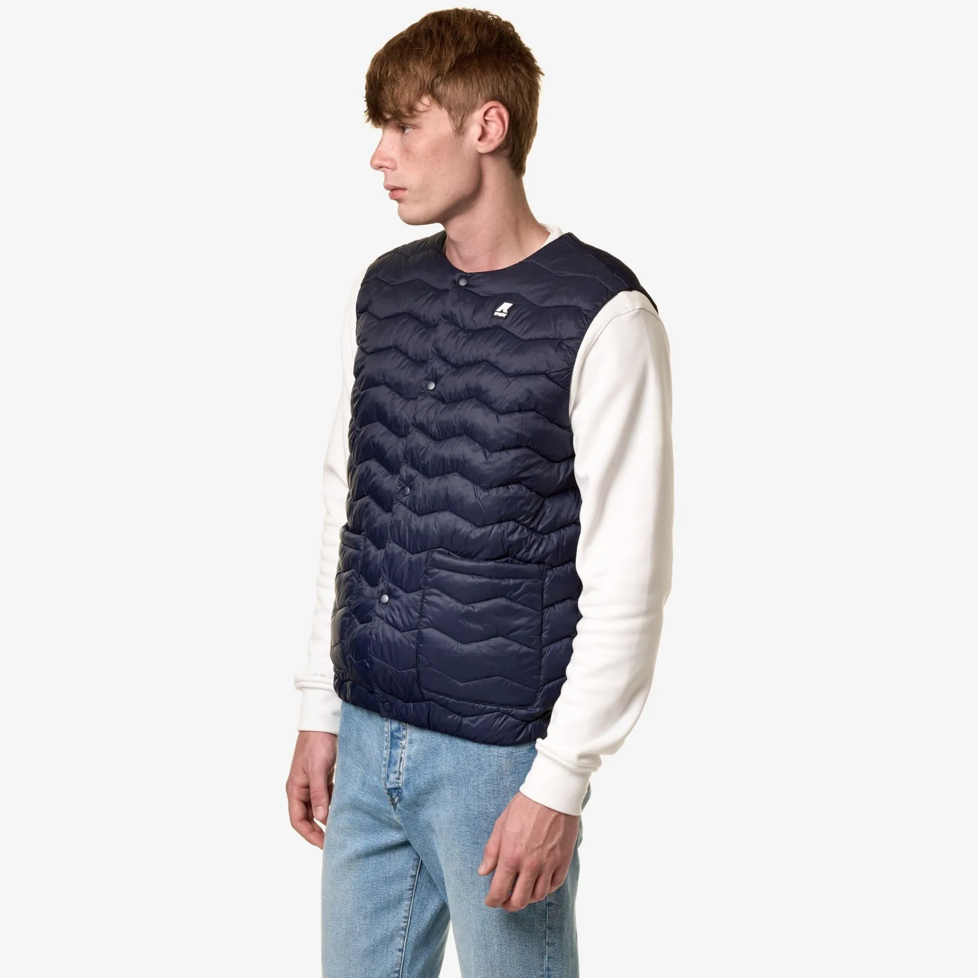 Uomo K-Way Gilet^VALTY QUILTED WARM