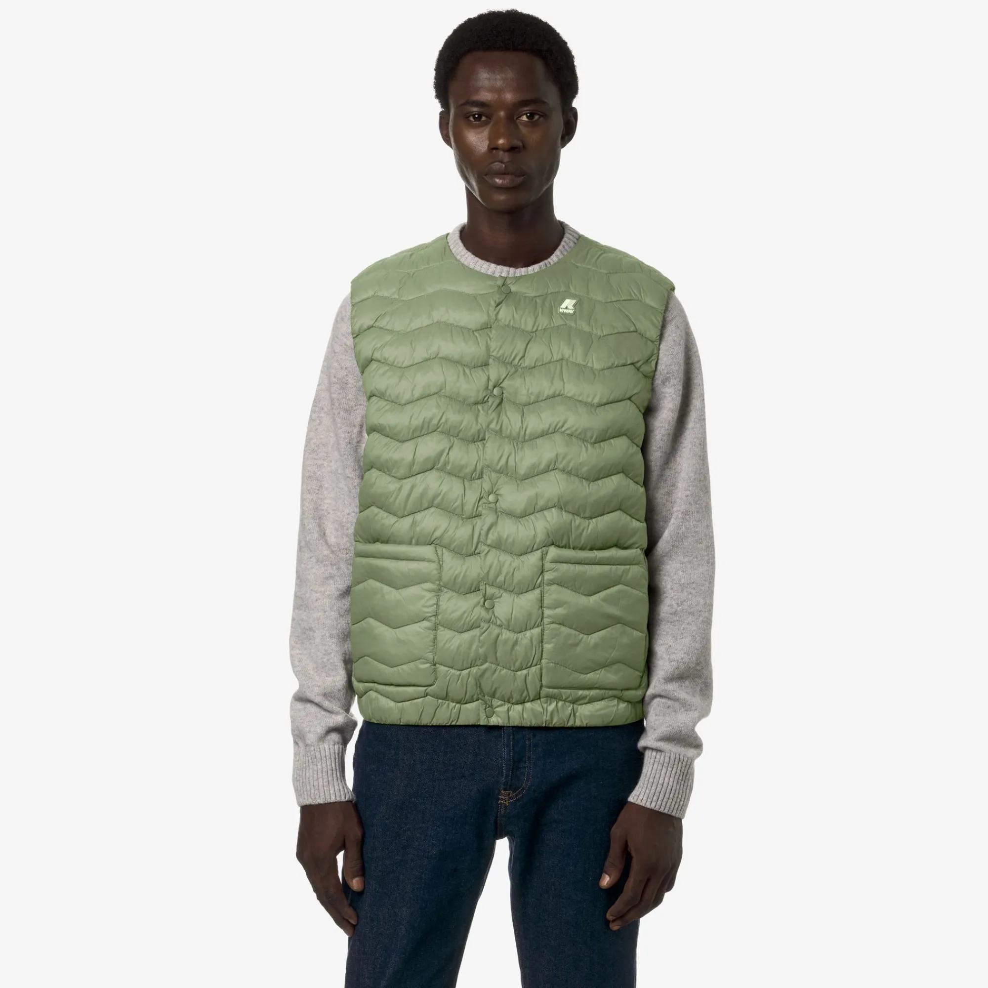 Uomo K-Way Gilet^VALTY QUILTED WARM