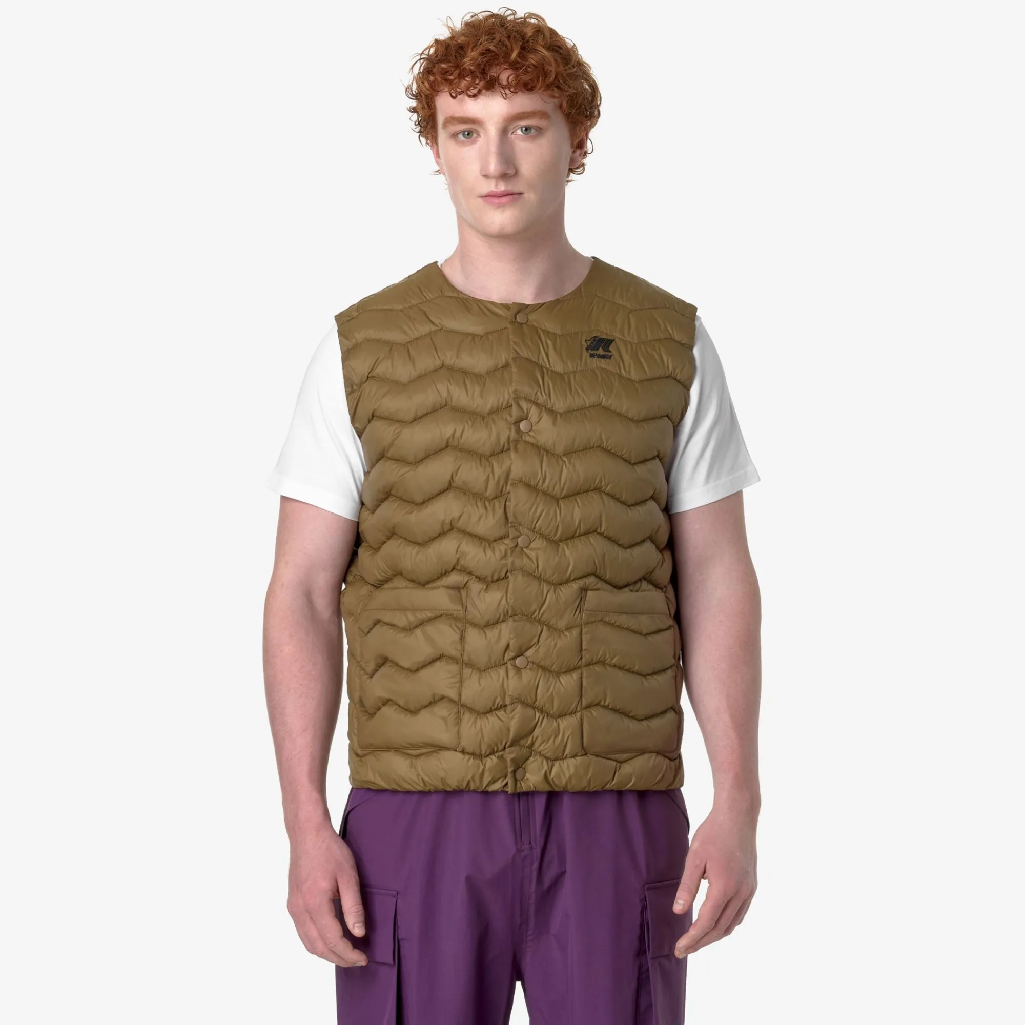 Uomo K-Way Gilet^VALTY QUILTED WARM DIEMME