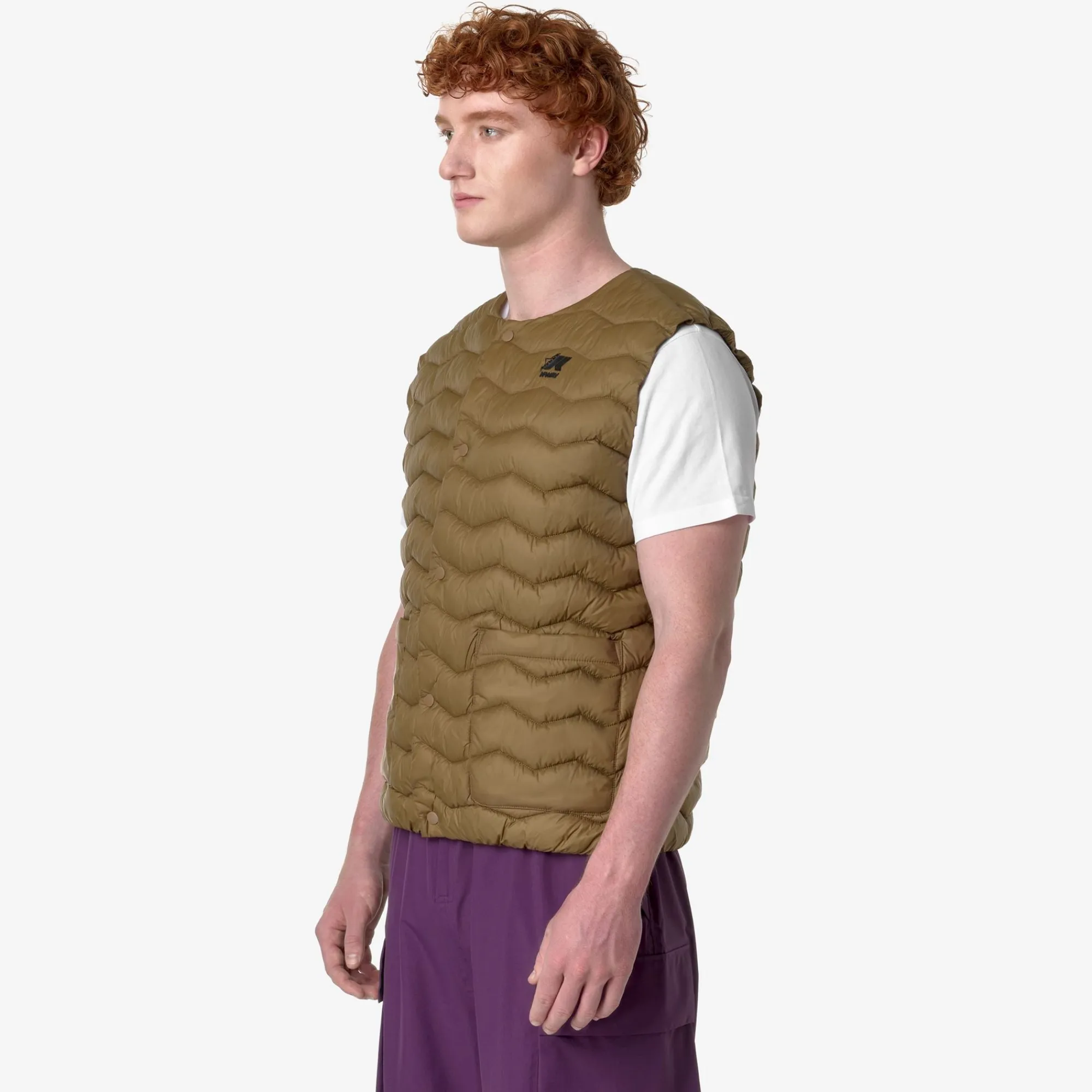 Uomo K-Way Gilet^VALTY QUILTED WARM DIEMME