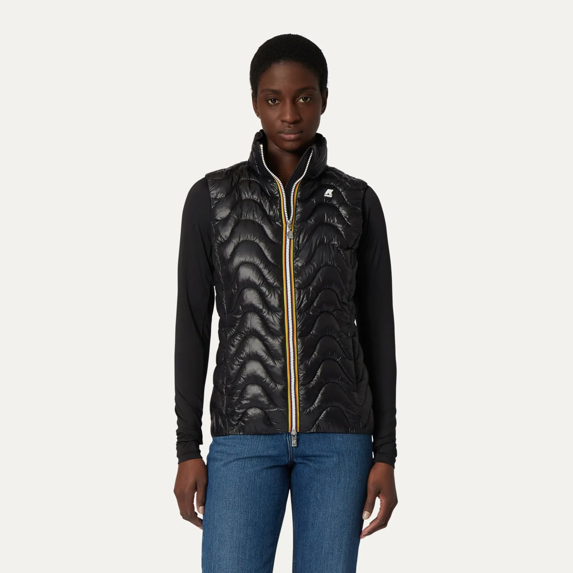 Donna K-Way Gilet^VIOLE QUILTED WARM