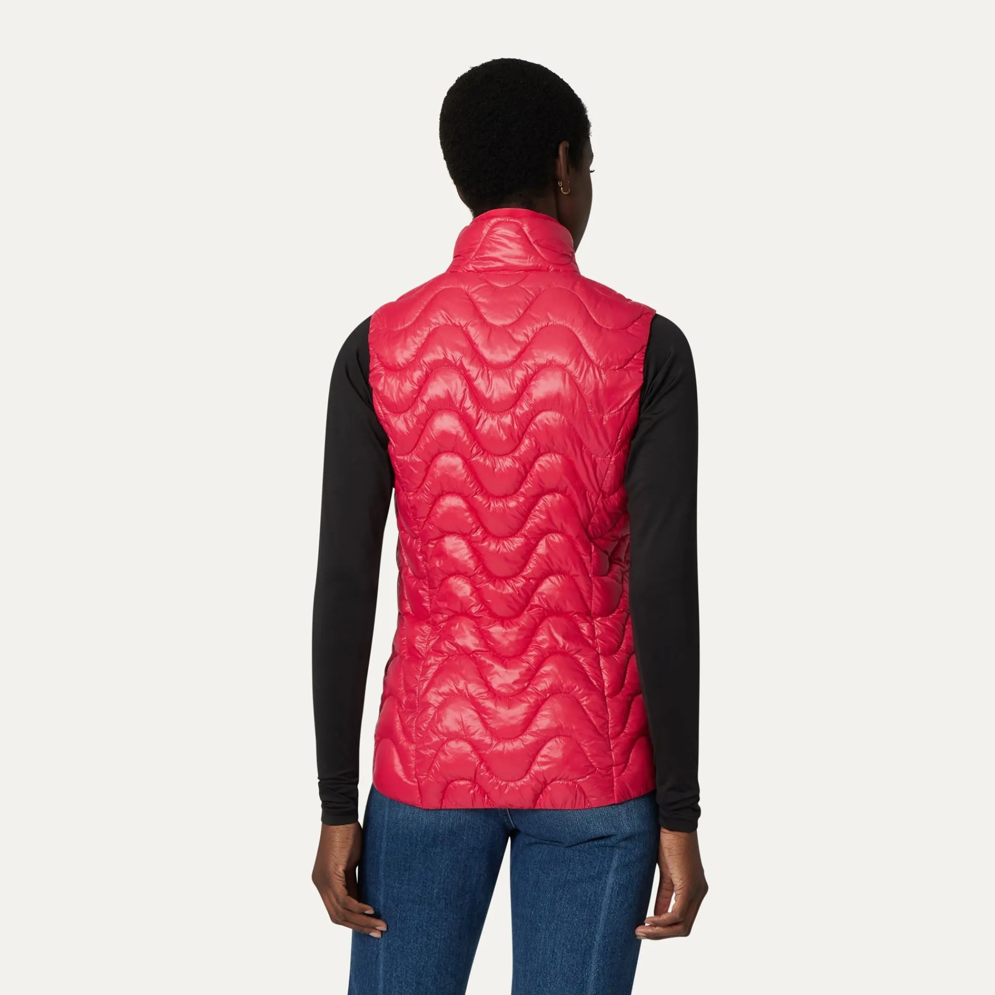 Donna K-Way Gilet^VIOLE QUILTED WARM