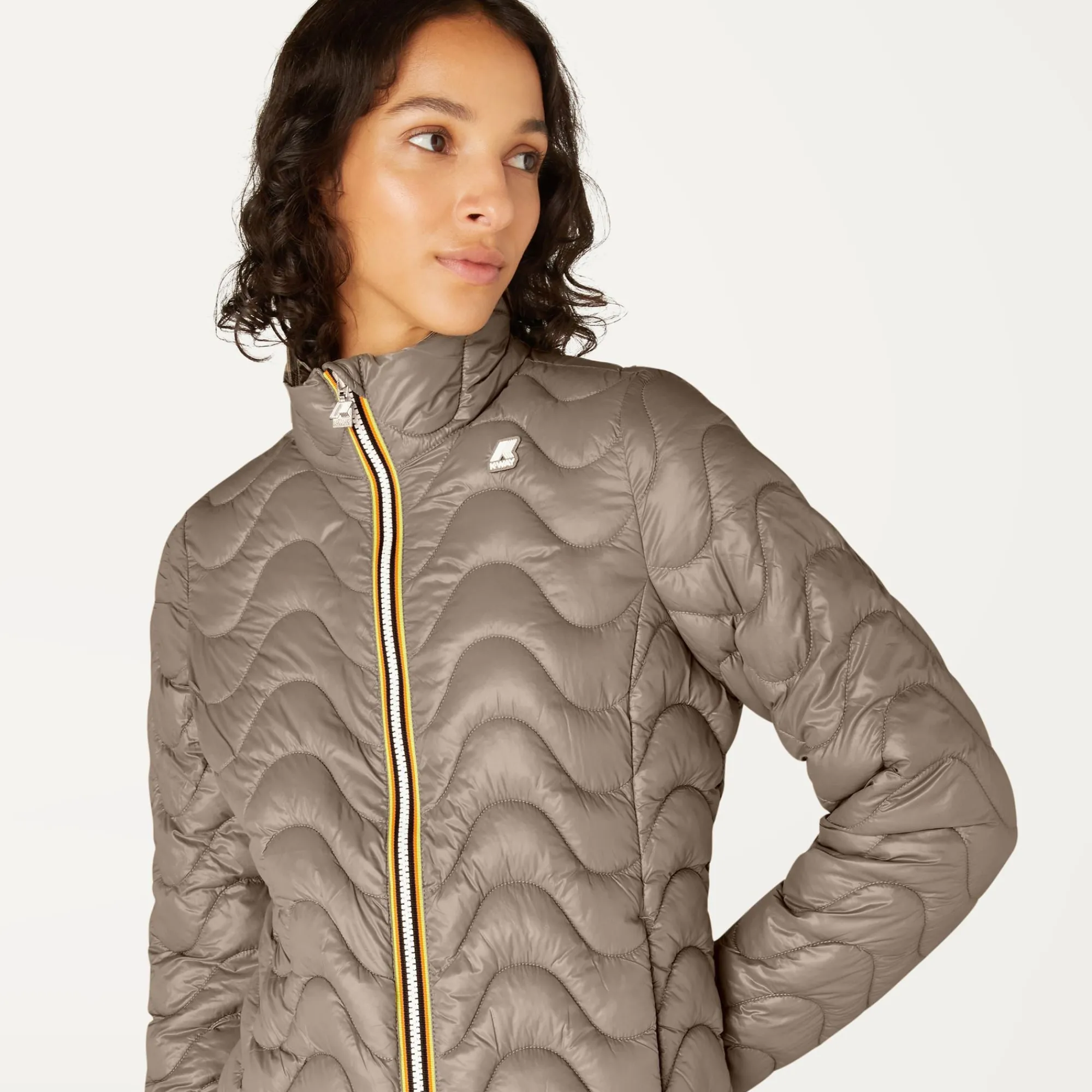 Donna K-Way Giacche Corte^VIOLETTE QUILTED WARM