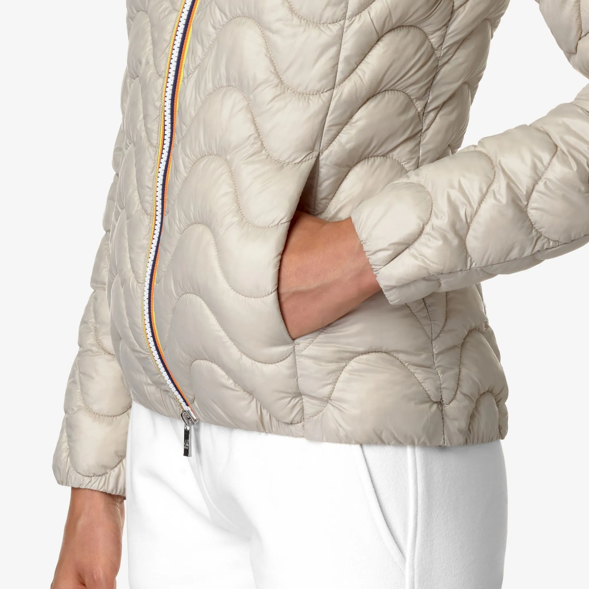Donna K-Way Giacche Corte^VIOLETTE QUILTED WARM