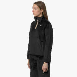Donna K-Way Felpe^VIV VELOUR POLAR