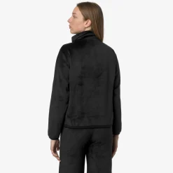 Donna K-Way Felpe^VIV VELOUR POLAR